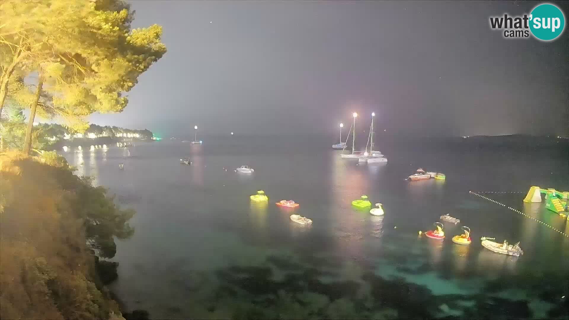 Webcam Potočine Beach Bol – Live View of Borak Beach, Brač Island