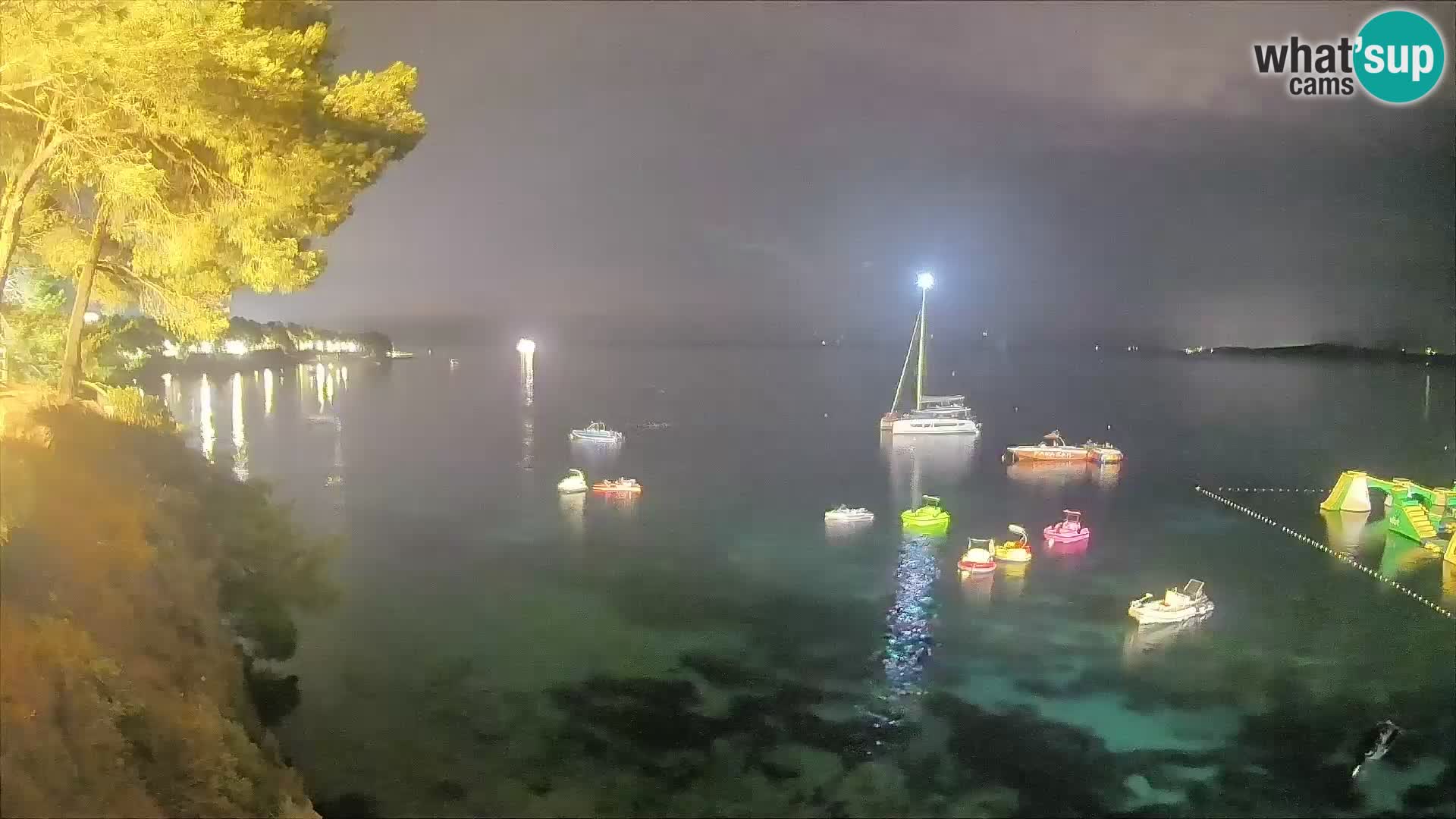 Webcam plage Potočine Bol – Vue en direct sur Borak Beach, île de Brač