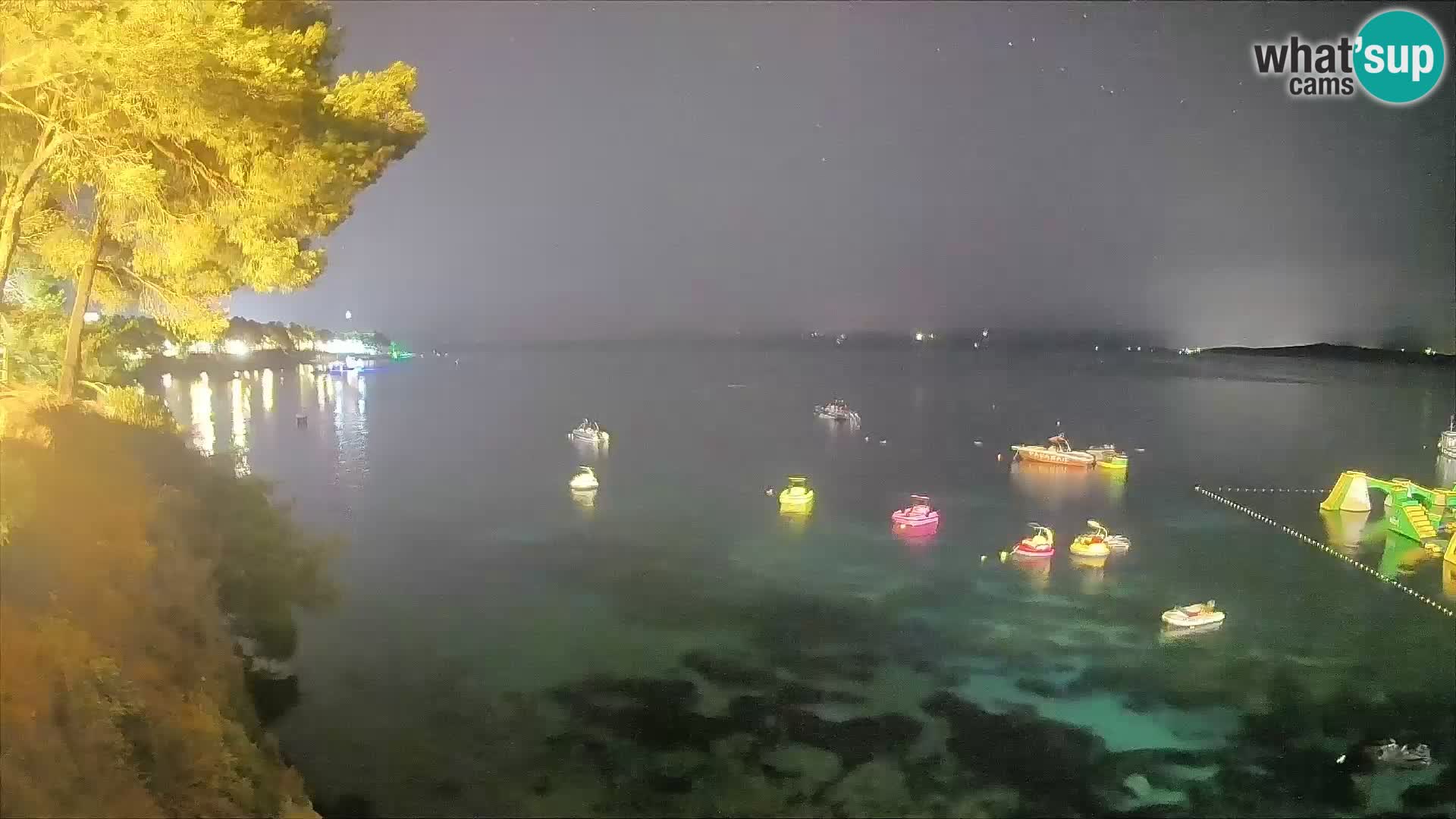 Webcam Potočine Beach Bol – Live View of Borak Beach, Brač Island