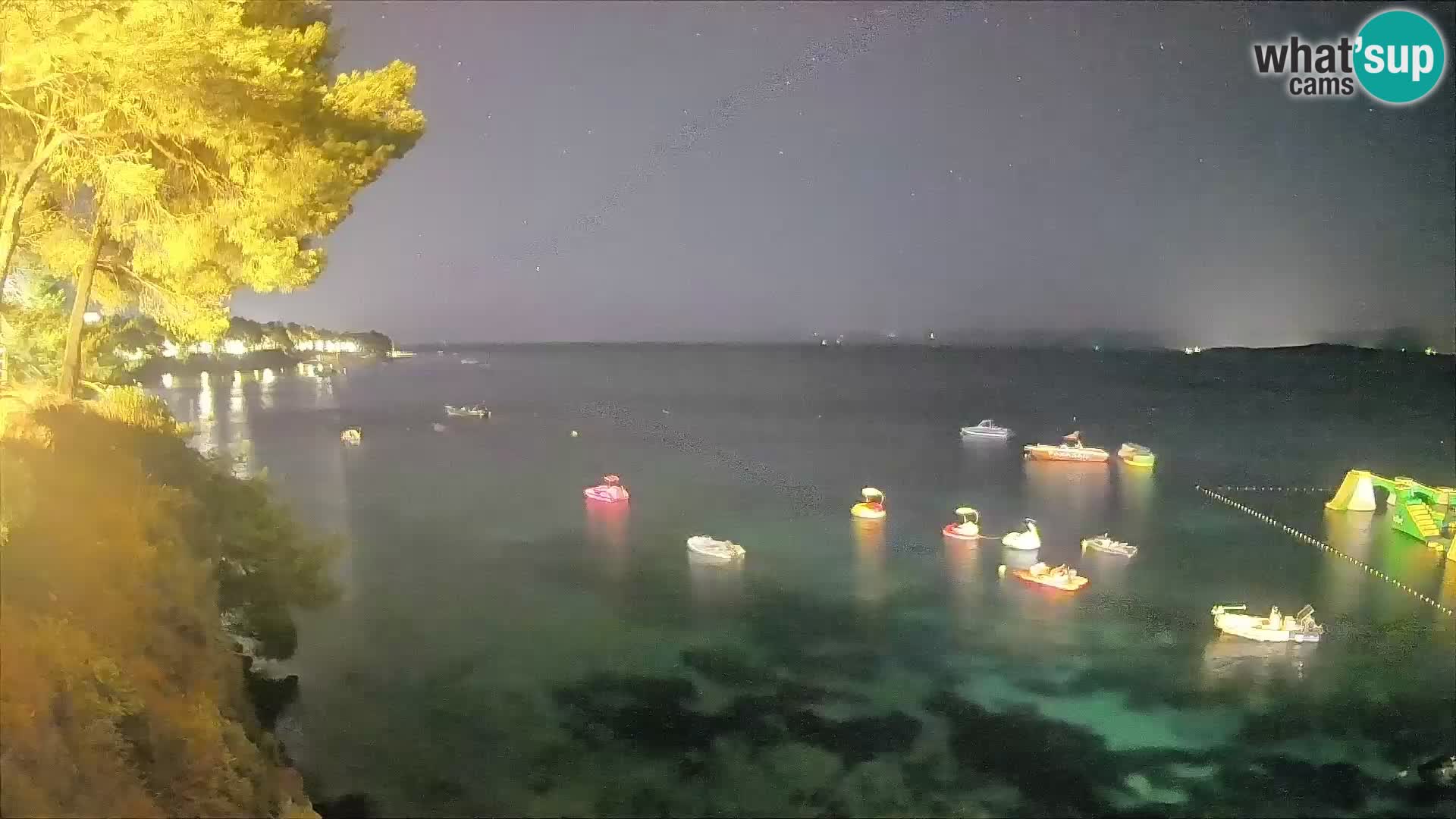 Webcam Strand Potočine Bol – Liveblick auf Borak Beach, Insel Brač