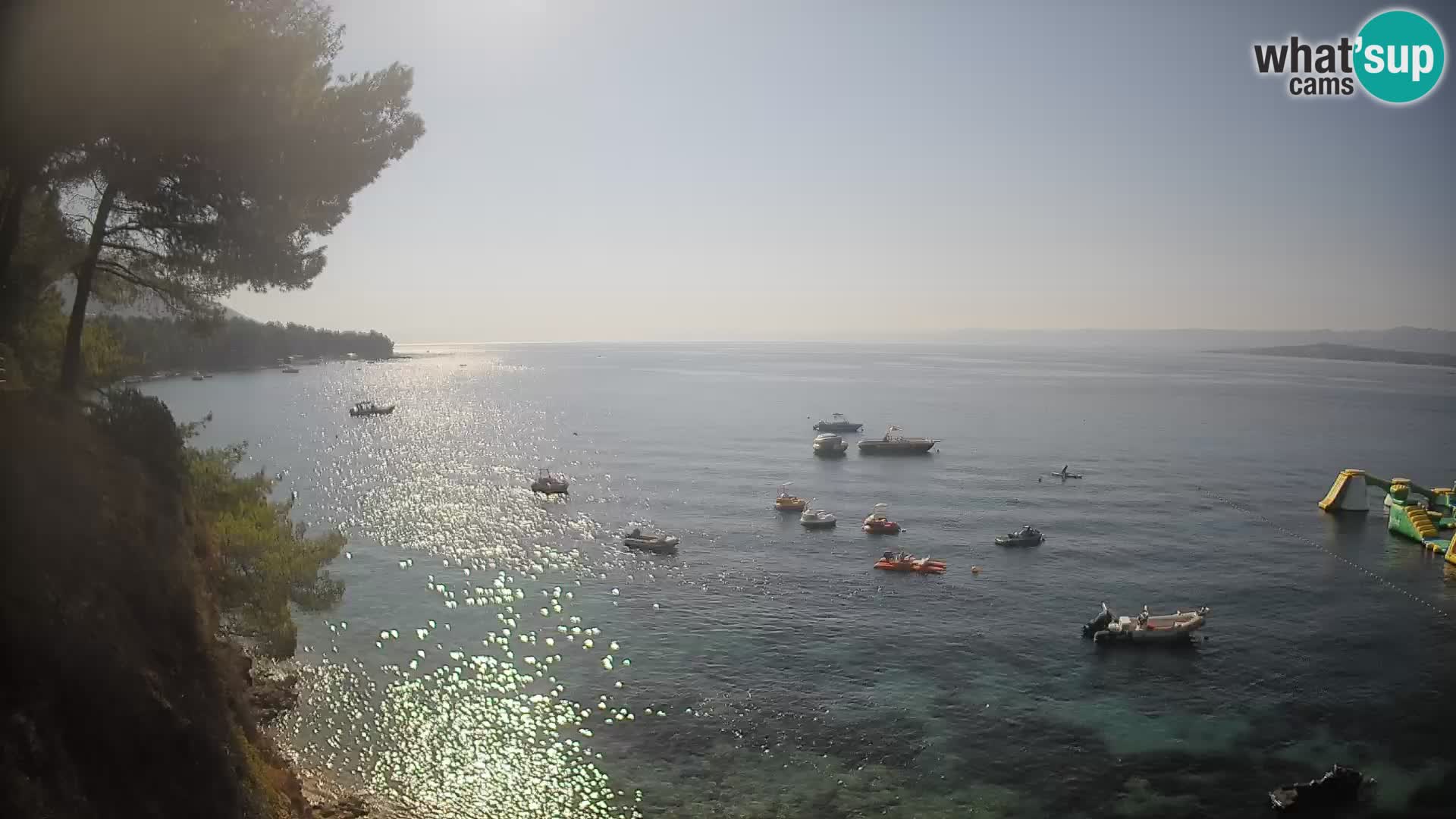Webcam Potočine Beach Bol – Live View of Borak Beach, Brač Island