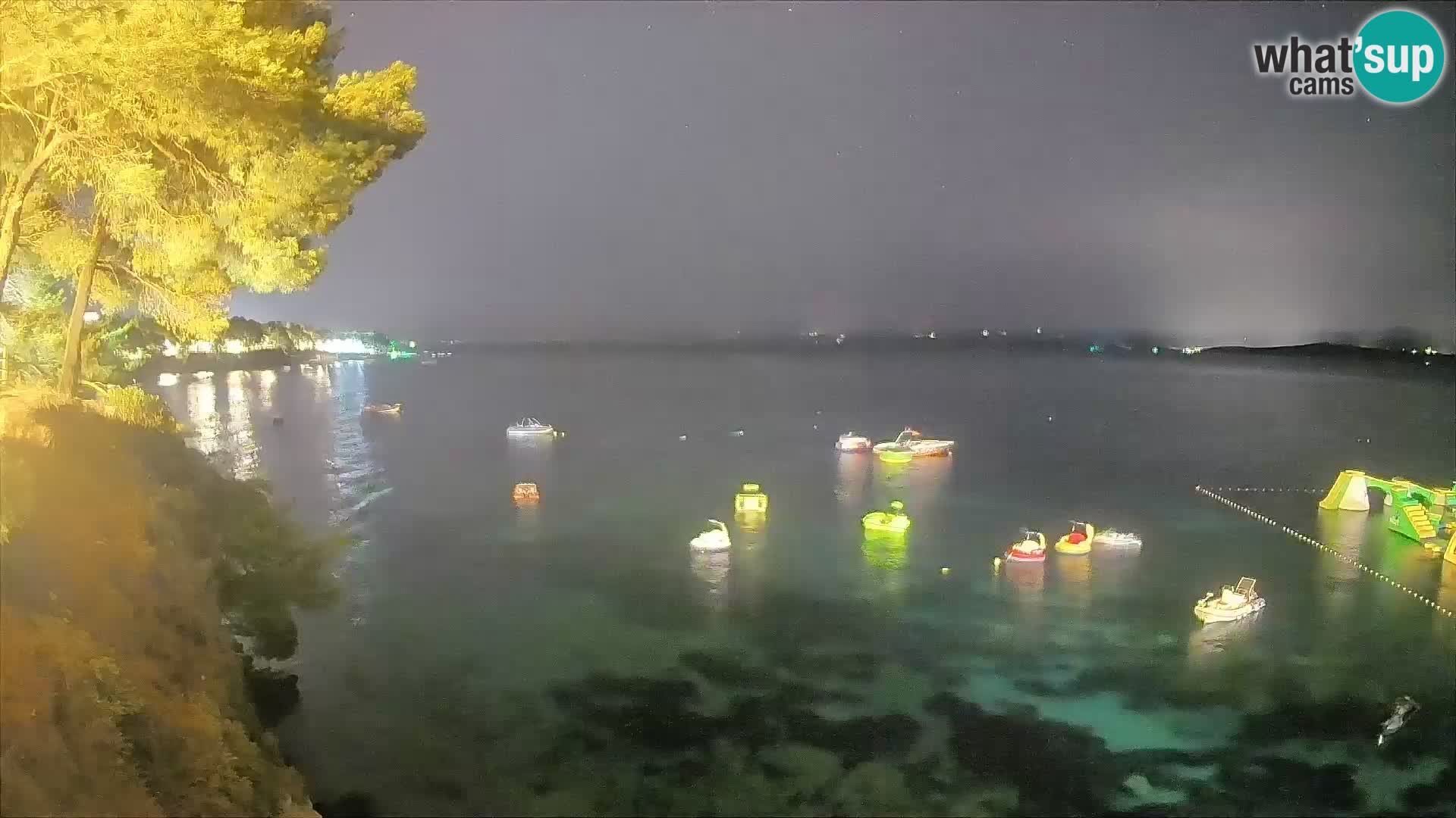 Webcam Potočine Beach Bol – Live View of Borak Beach, Brač Island