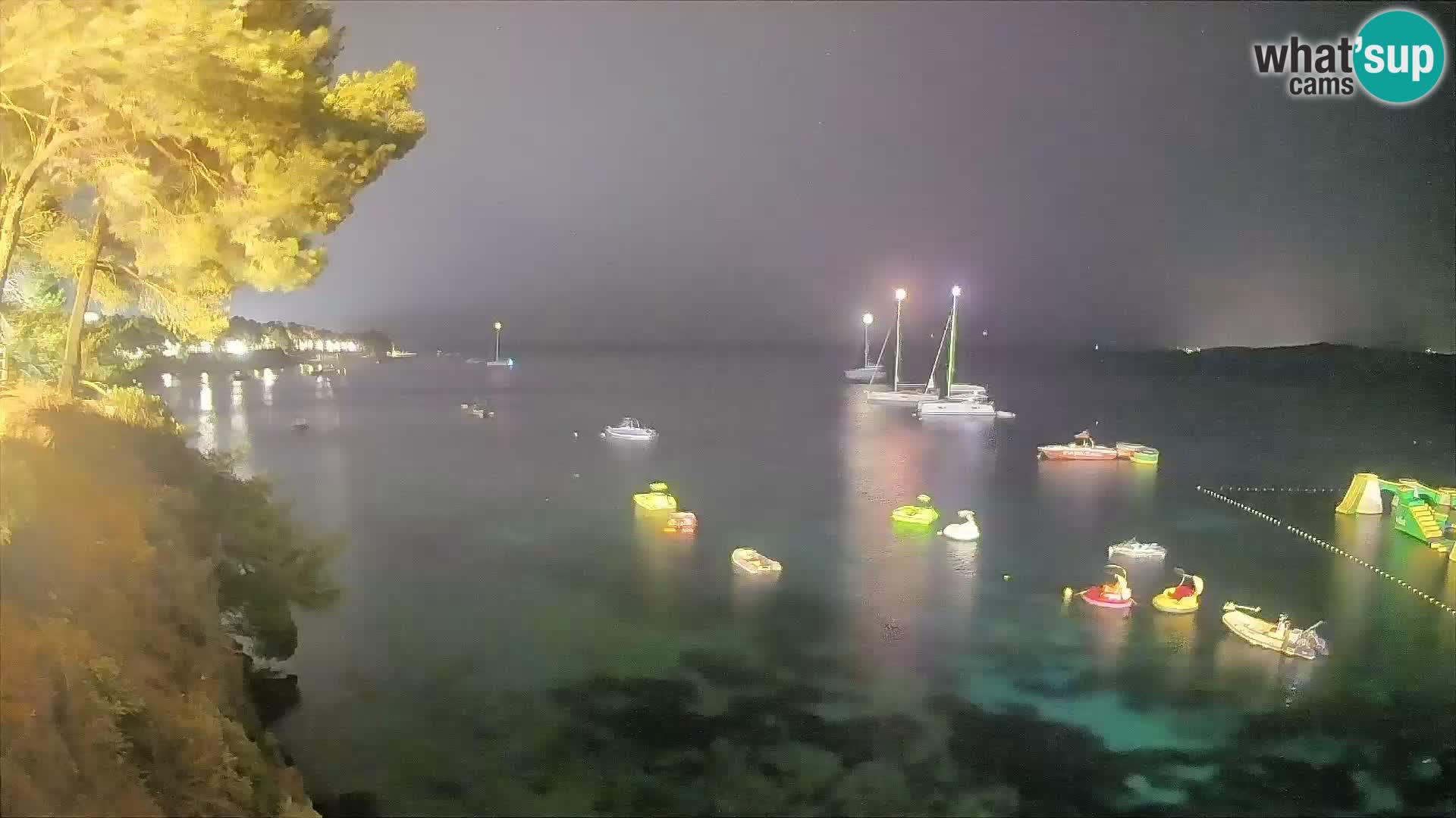 Webcam Potočine Beach Bol – Live View of Borak Beach, Brač Island