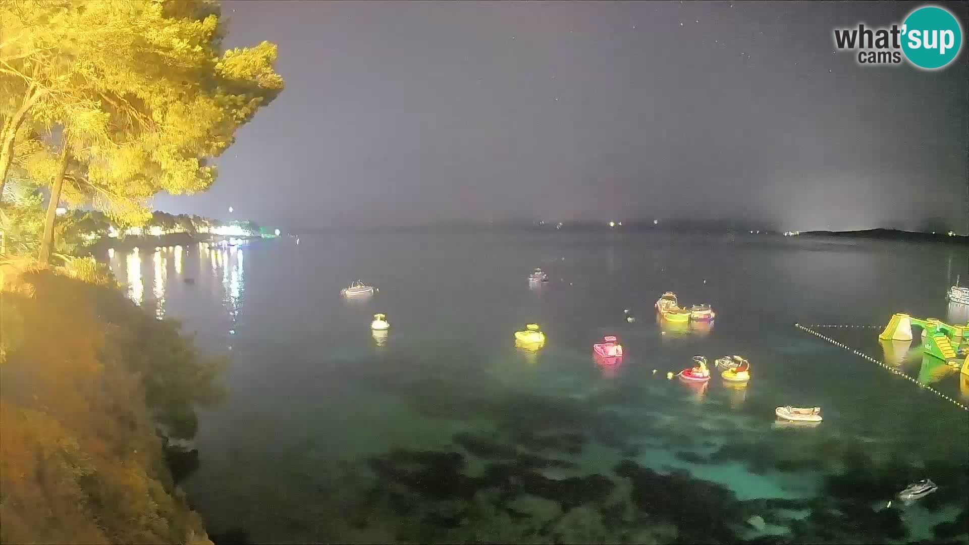 Webcam plage Potočine Bol – Vue en direct sur Borak Beach, île de Brač