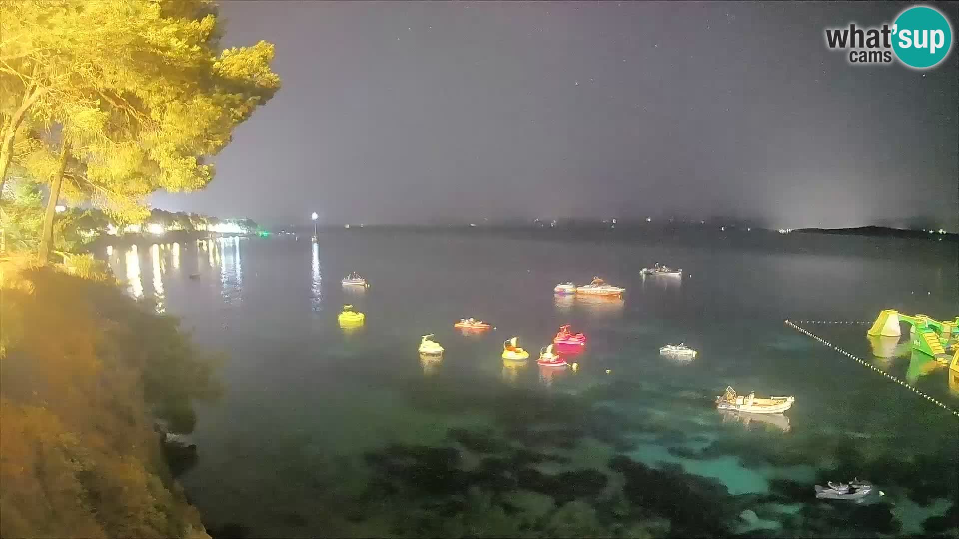 Webcam Potočine Beach Bol – Live View of Borak Beach, Brač Island