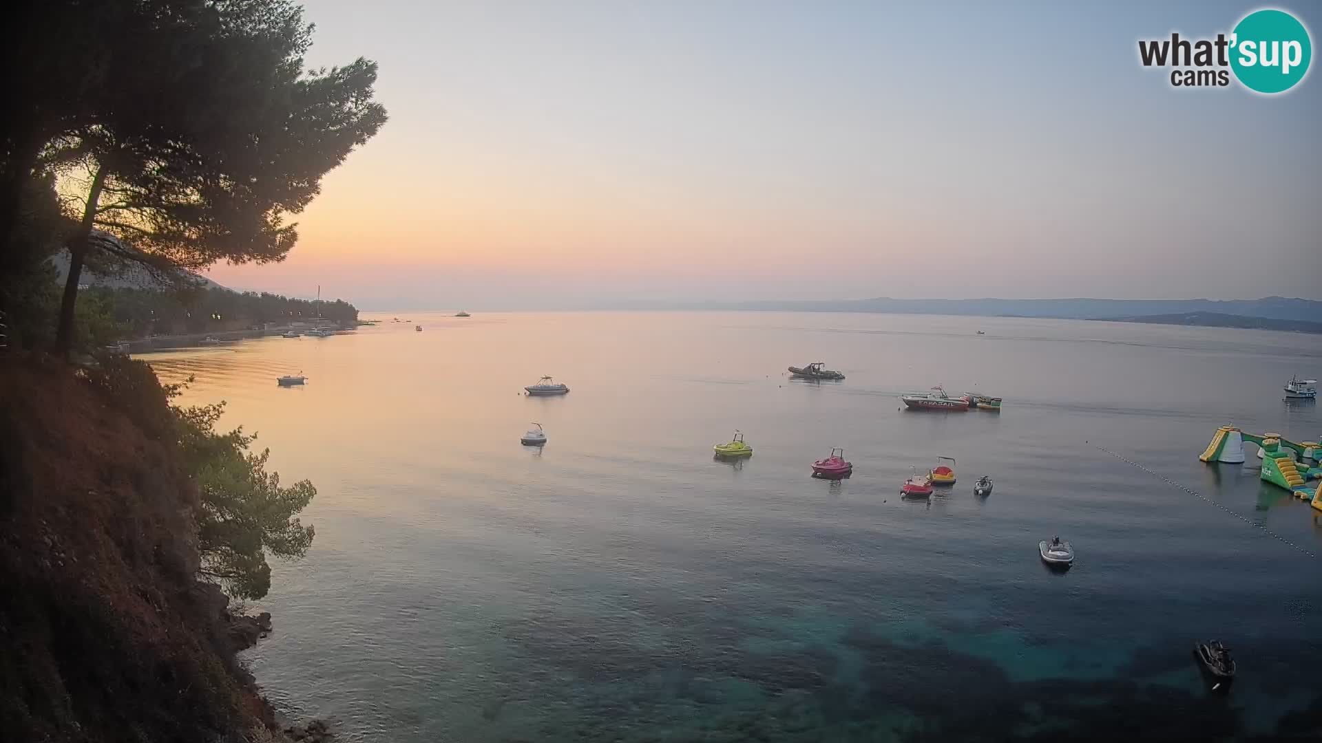 Webcam Strand Potočine Bol – Liveblick auf Borak Beach, Insel Brač