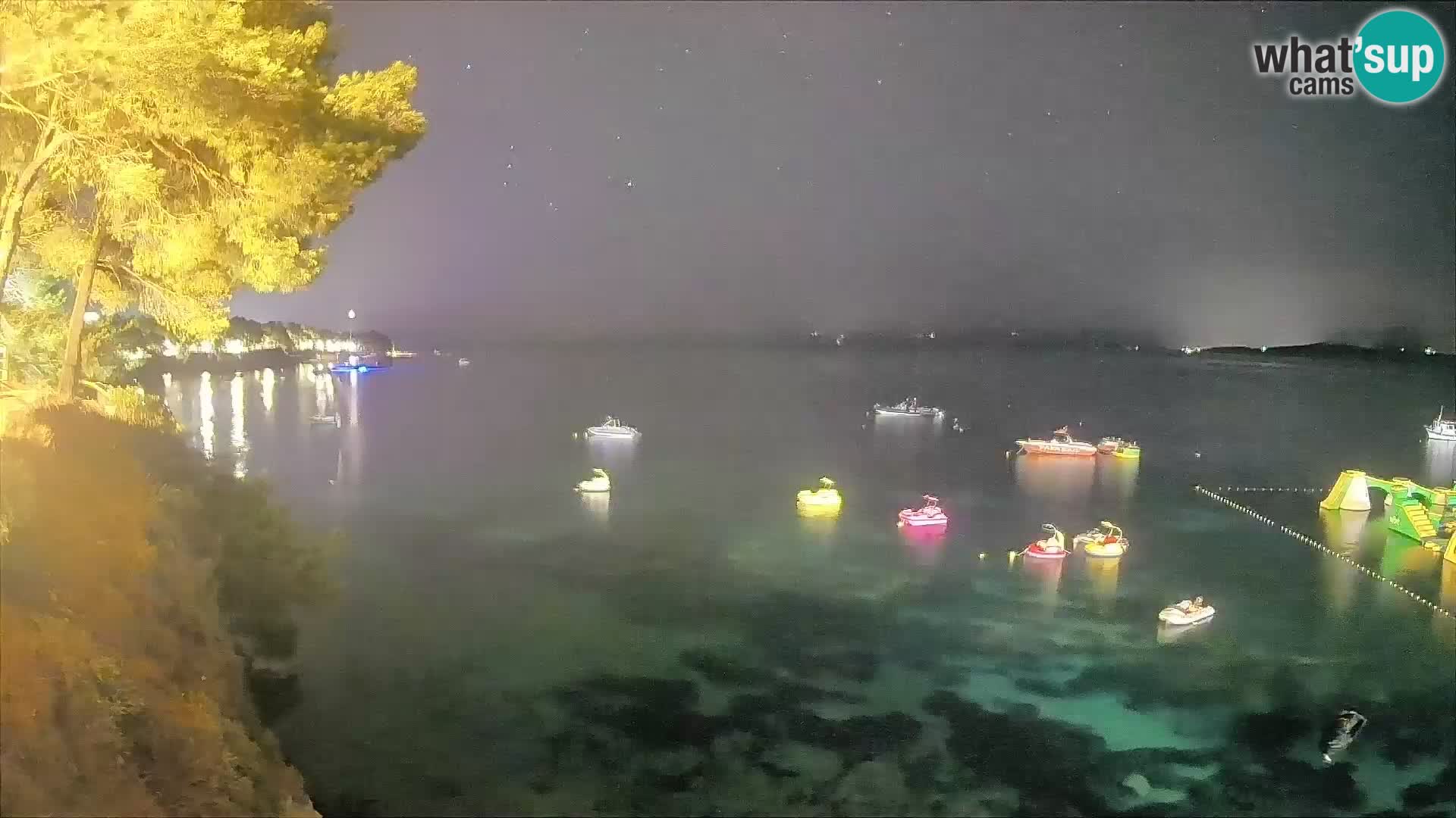 Webcam Strand Potočine Bol – Liveblick auf Borak Beach, Insel Brač
