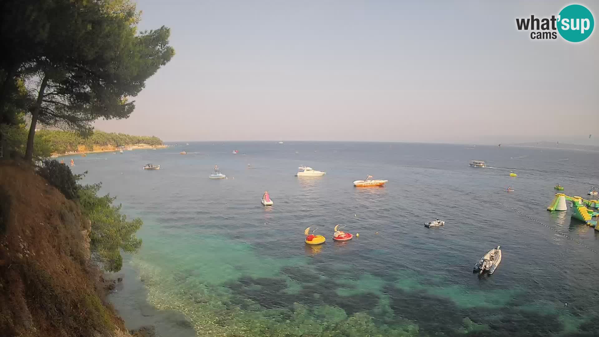 Webcam Potočine Beach Bol – Live View of Borak Beach, Brač Island