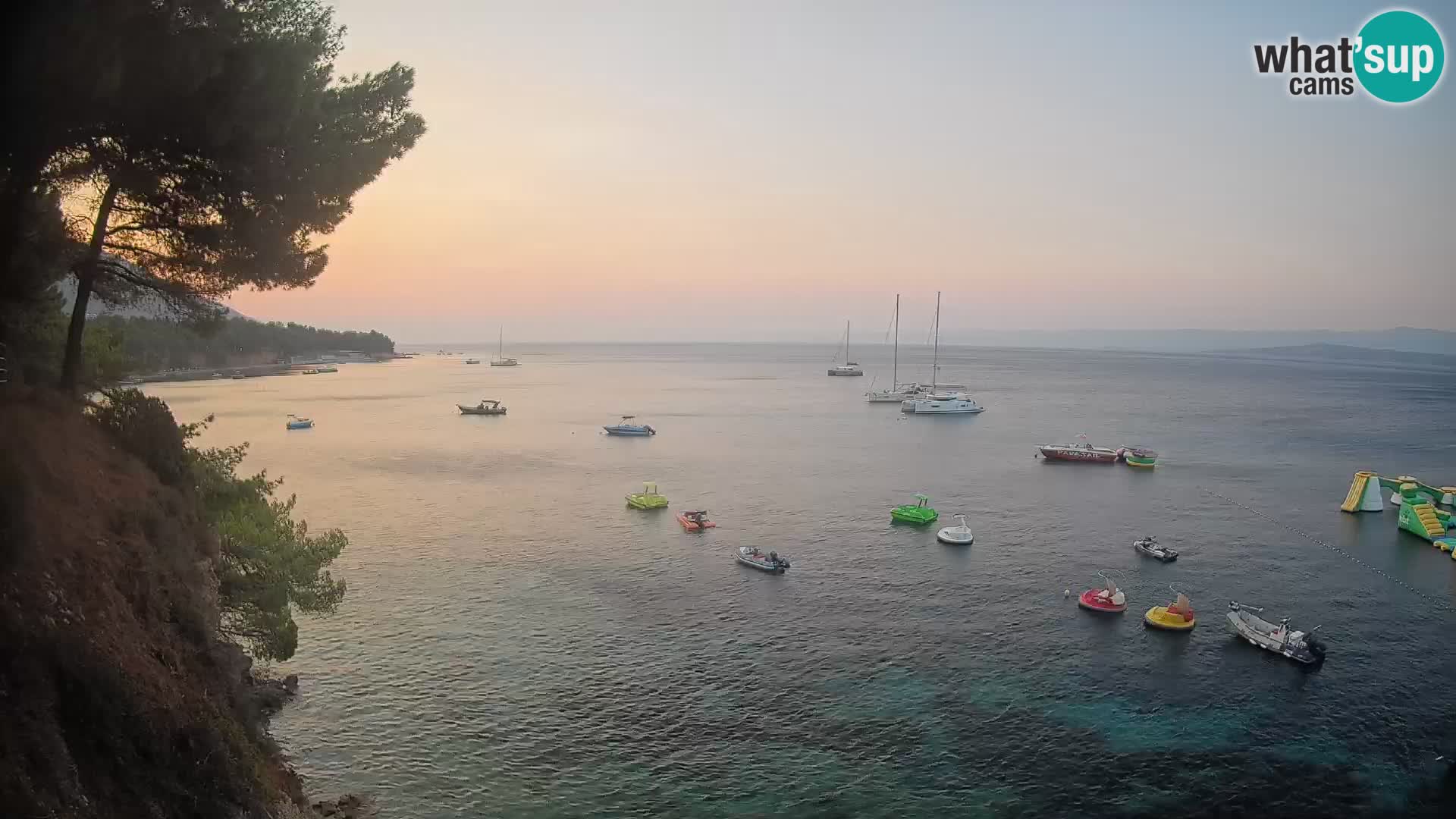 Webcam Potočine Beach Bol – Live View of Borak Beach, Brač Island