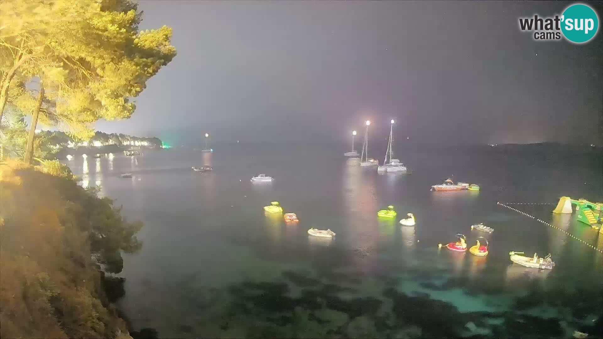 Webcam Potočine Beach Bol – Live View of Borak Beach, Brač Island
