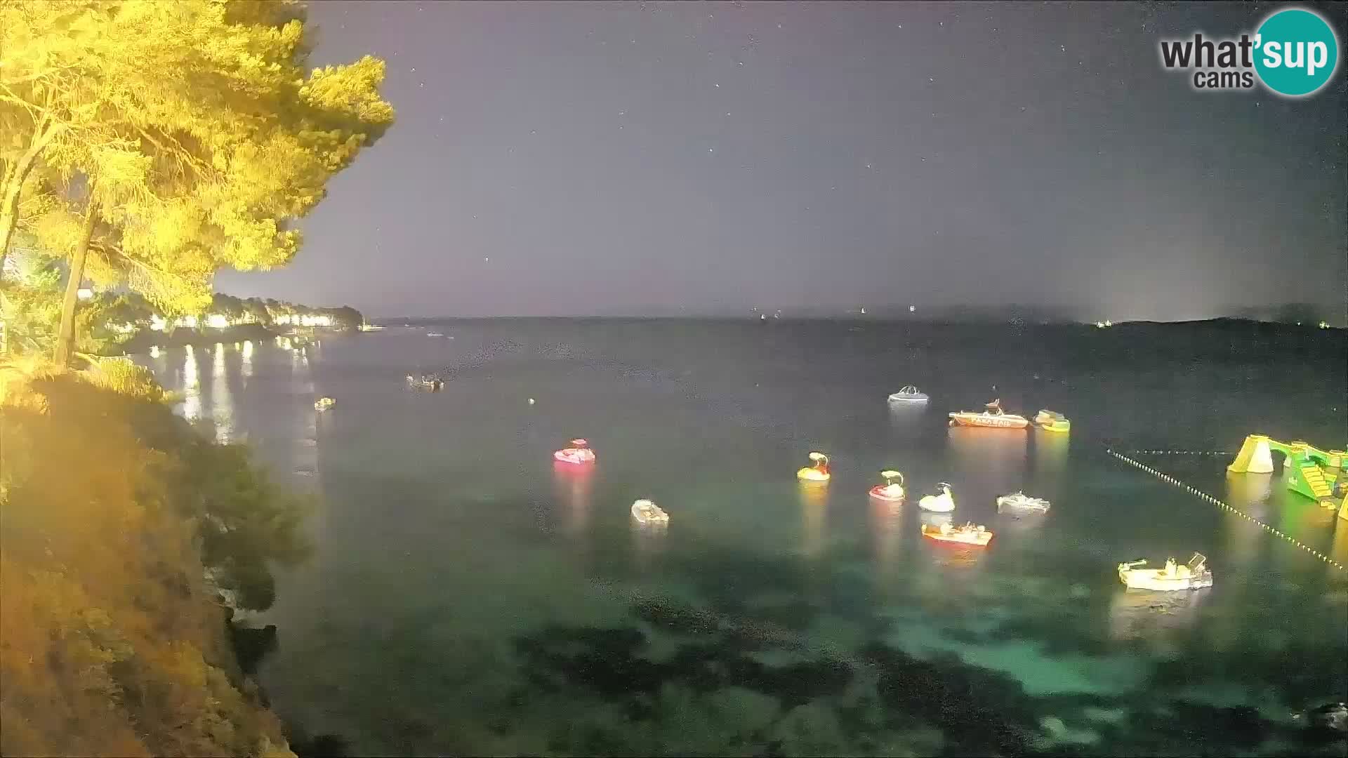 Webcam plage Potočine Bol – Vue en direct sur Borak Beach, île de Brač