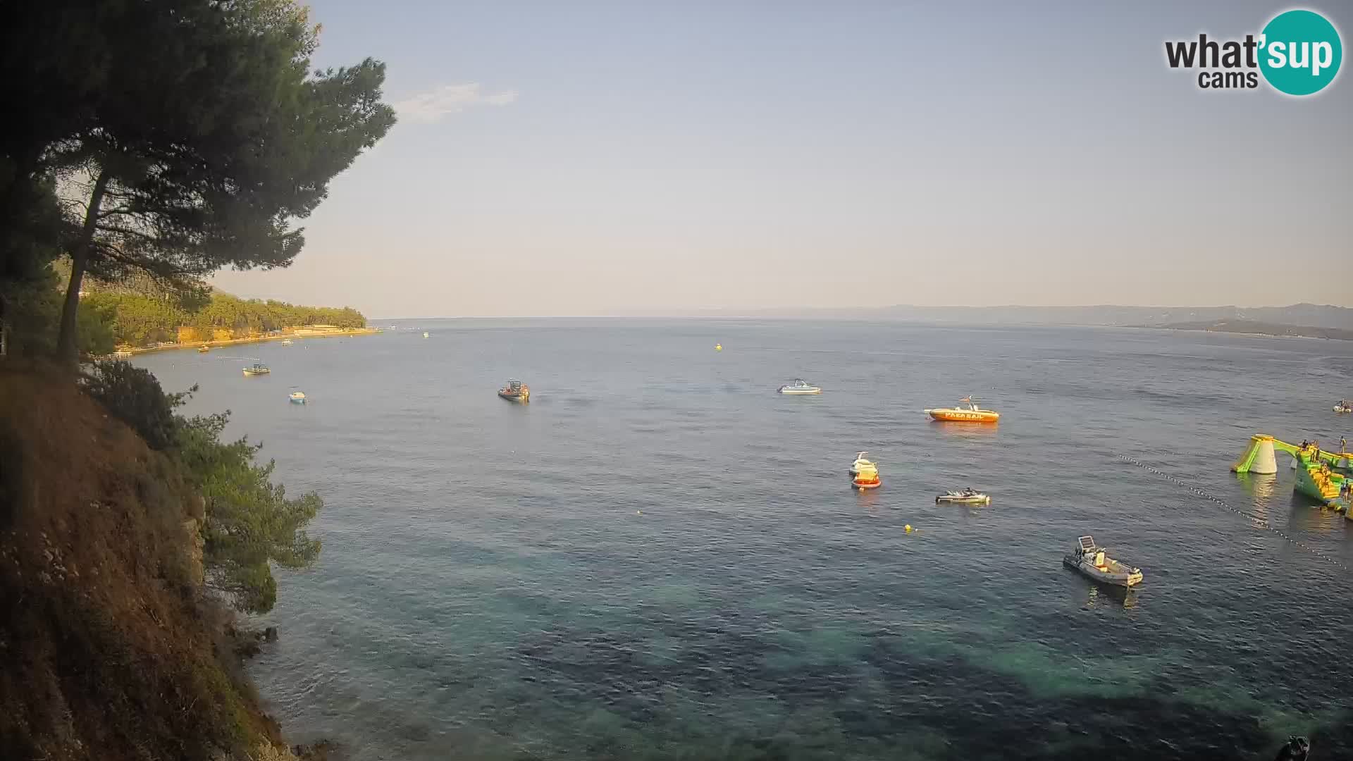 Webcam Potočine Beach Bol – Live View of Borak Beach, Brač Island