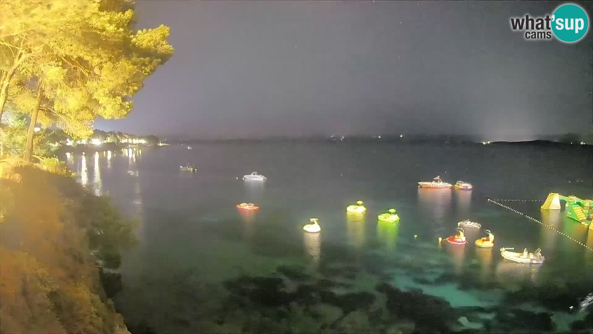 Webcam Playa Potočine Bol – Vista en vivo de Borak Beach, Isla de Brač