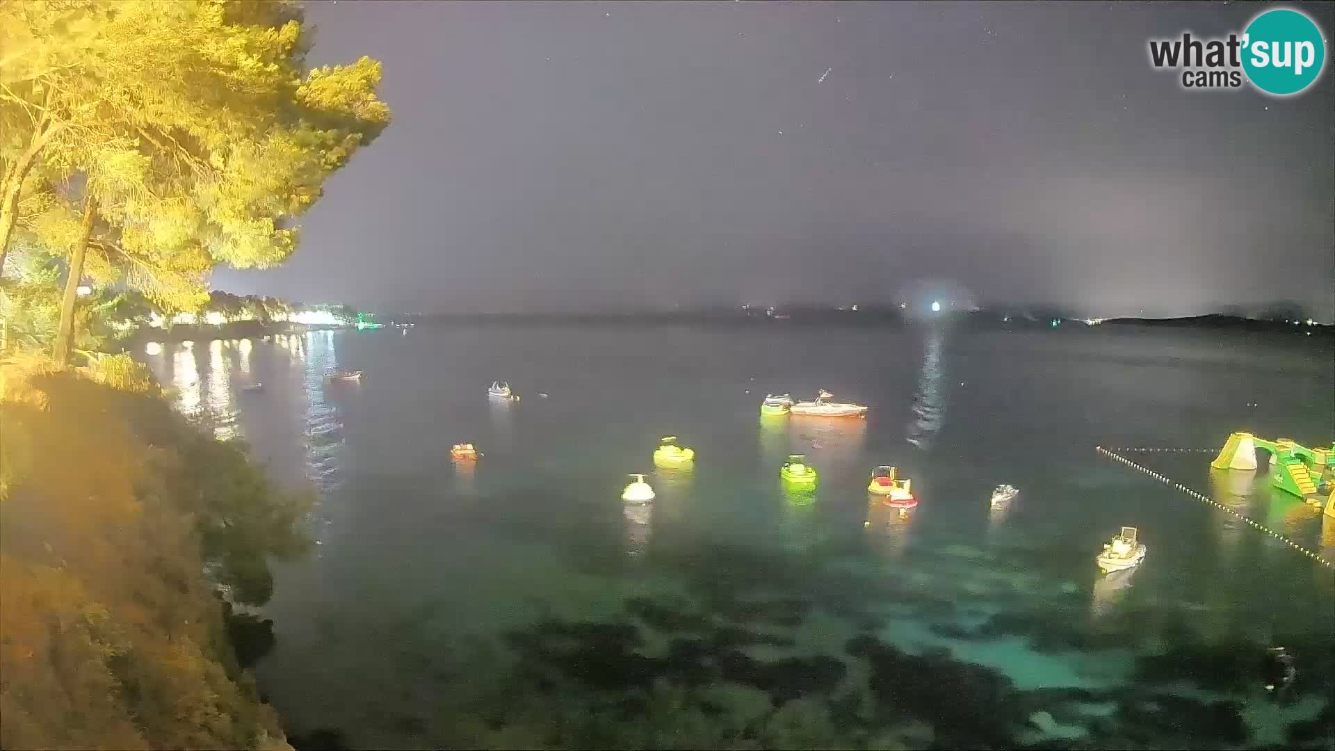 Webcam Playa Potočine Bol – Vista en vivo de Borak Beach, Isla de Brač