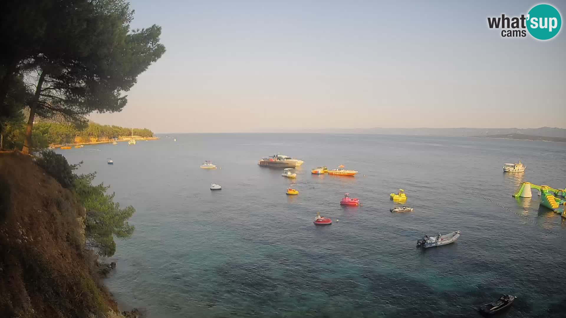 Webcam Potočine Beach Bol – Live View of Borak Beach, Brač Island