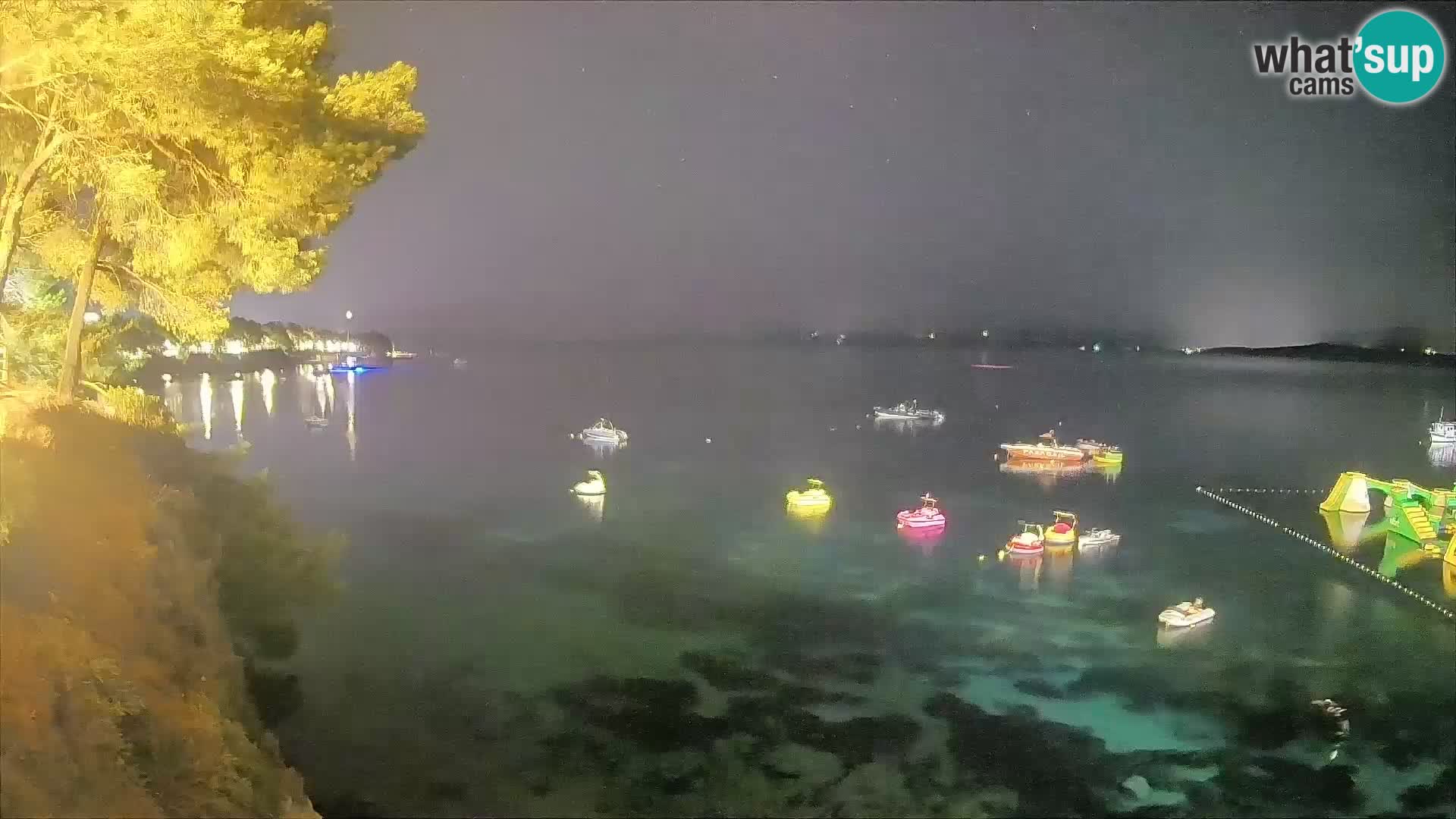 Webcam Potočine Beach Bol – Live View of Borak Beach, Brač Island