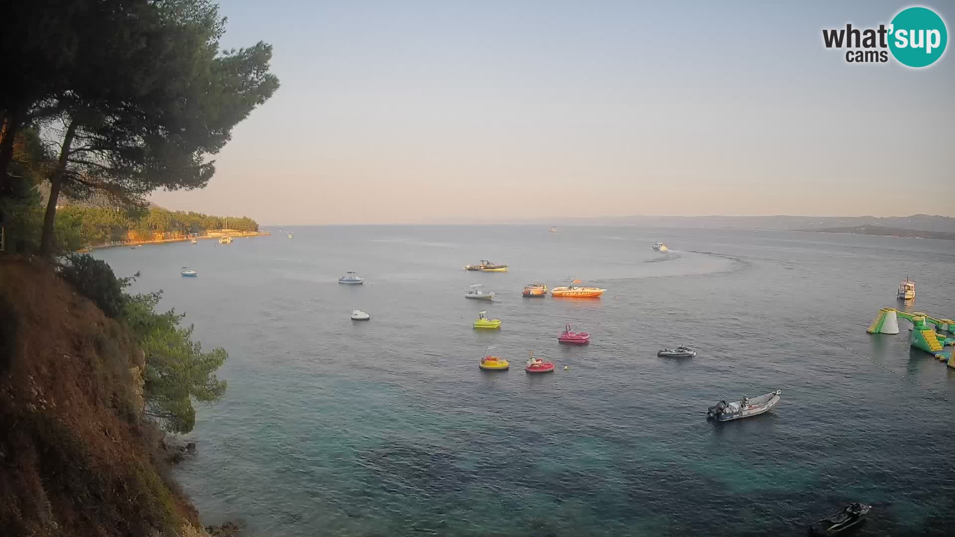 Webcam Potočine Beach Bol – Live View of Borak Beach, Brač Island