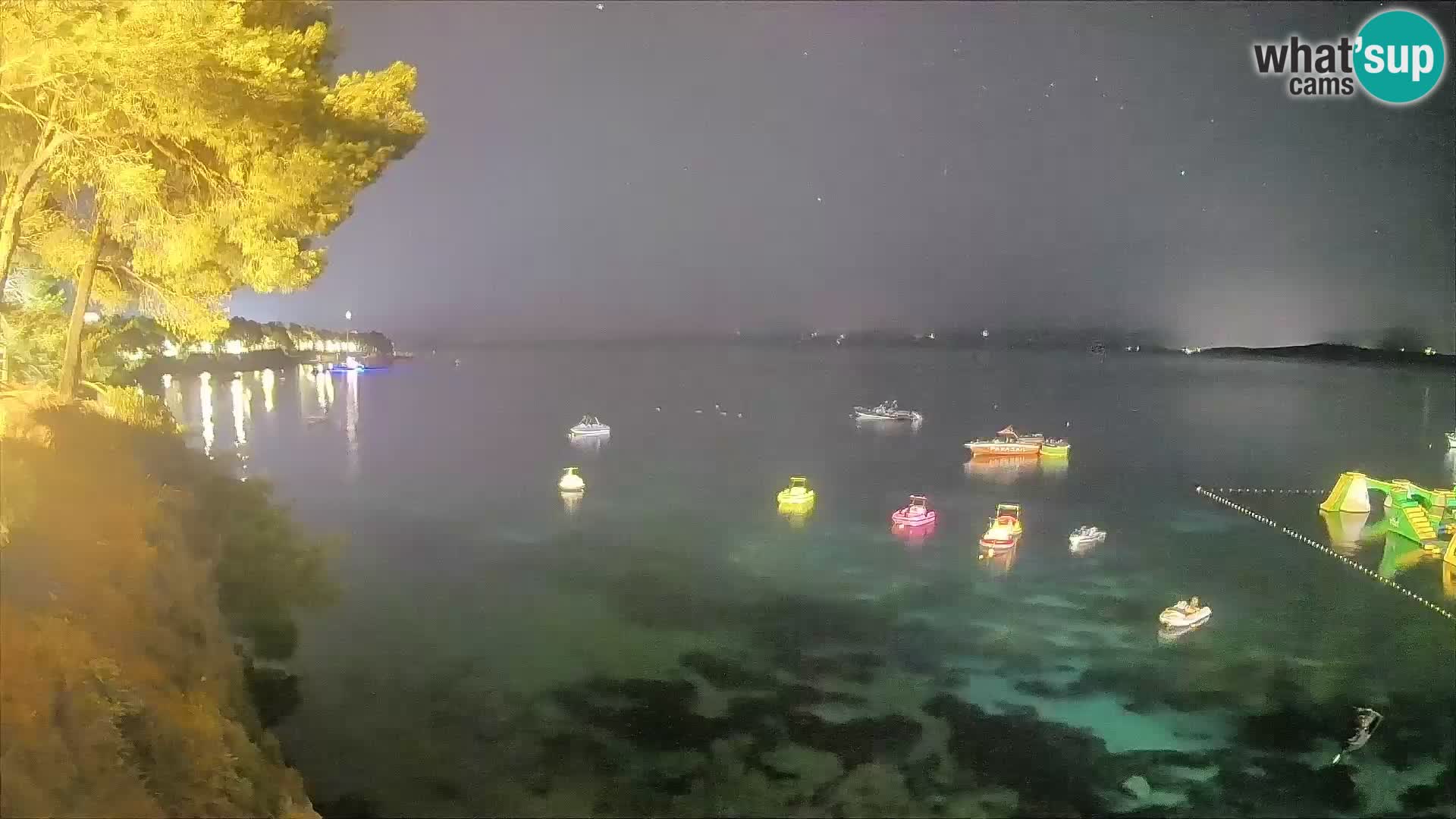Webcam plage Potočine Bol – Vue en direct sur Borak Beach, île de Brač