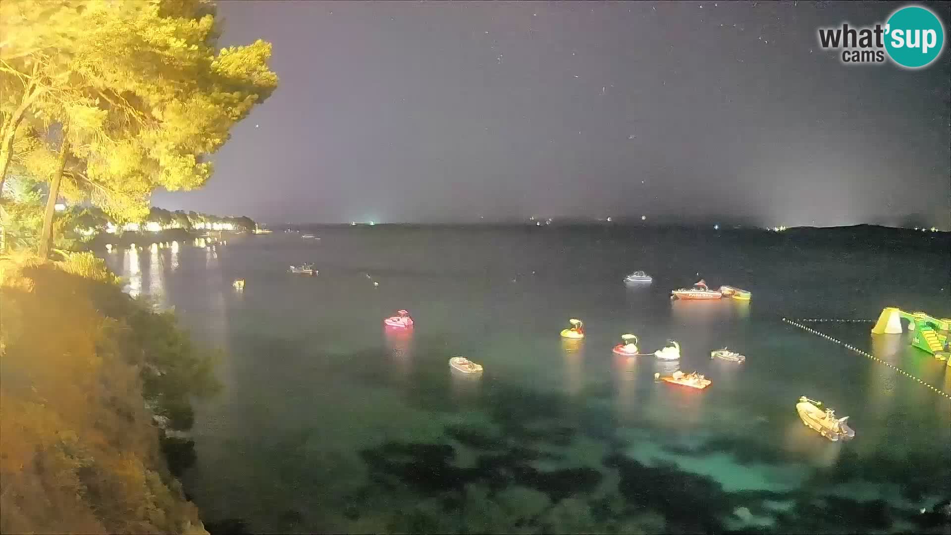 Webcam Strand Potočine Bol – Liveblick auf Borak Beach, Insel Brač