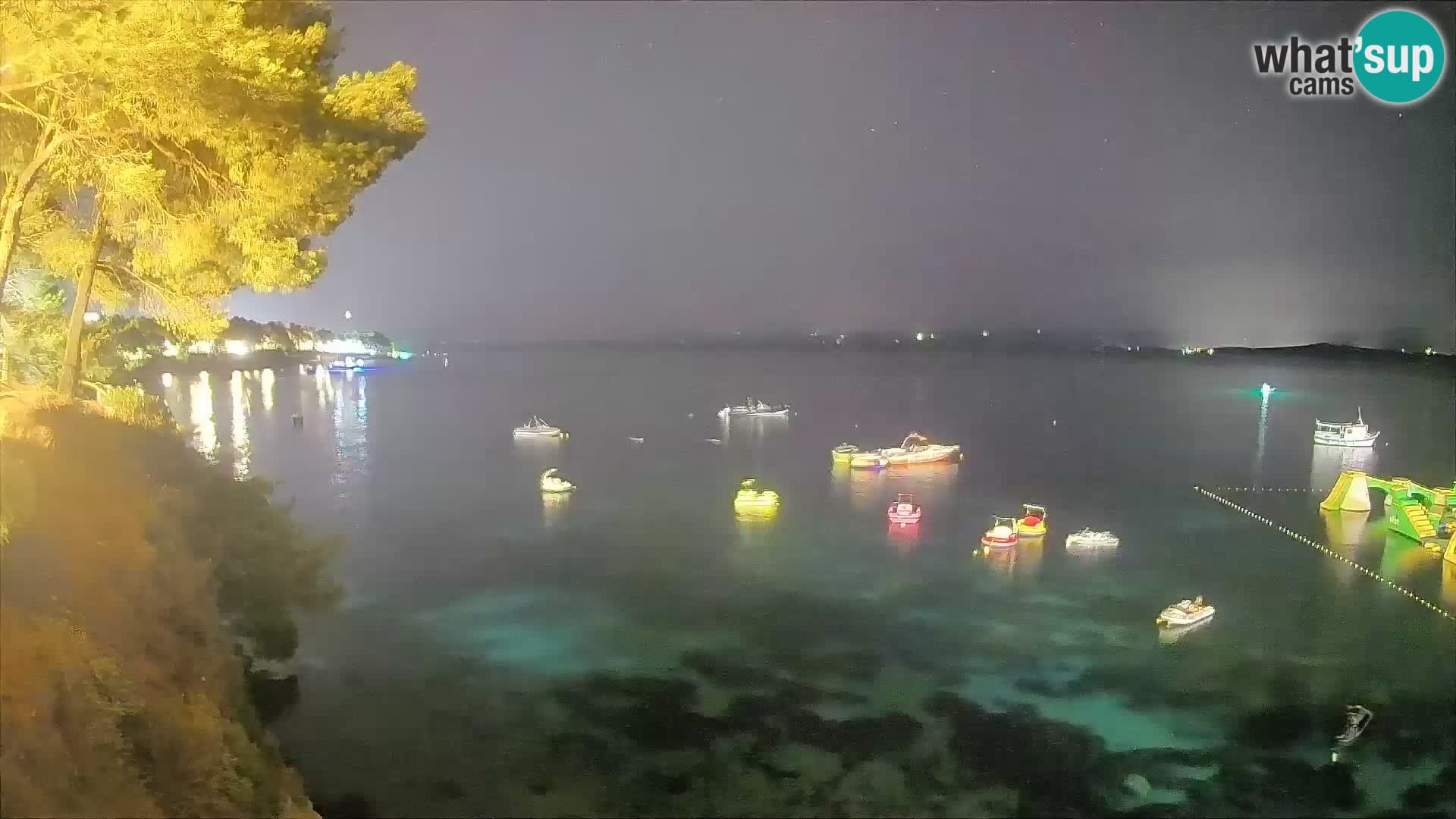 Webcam Potočine Beach Bol – Live View of Borak Beach, Brač Island