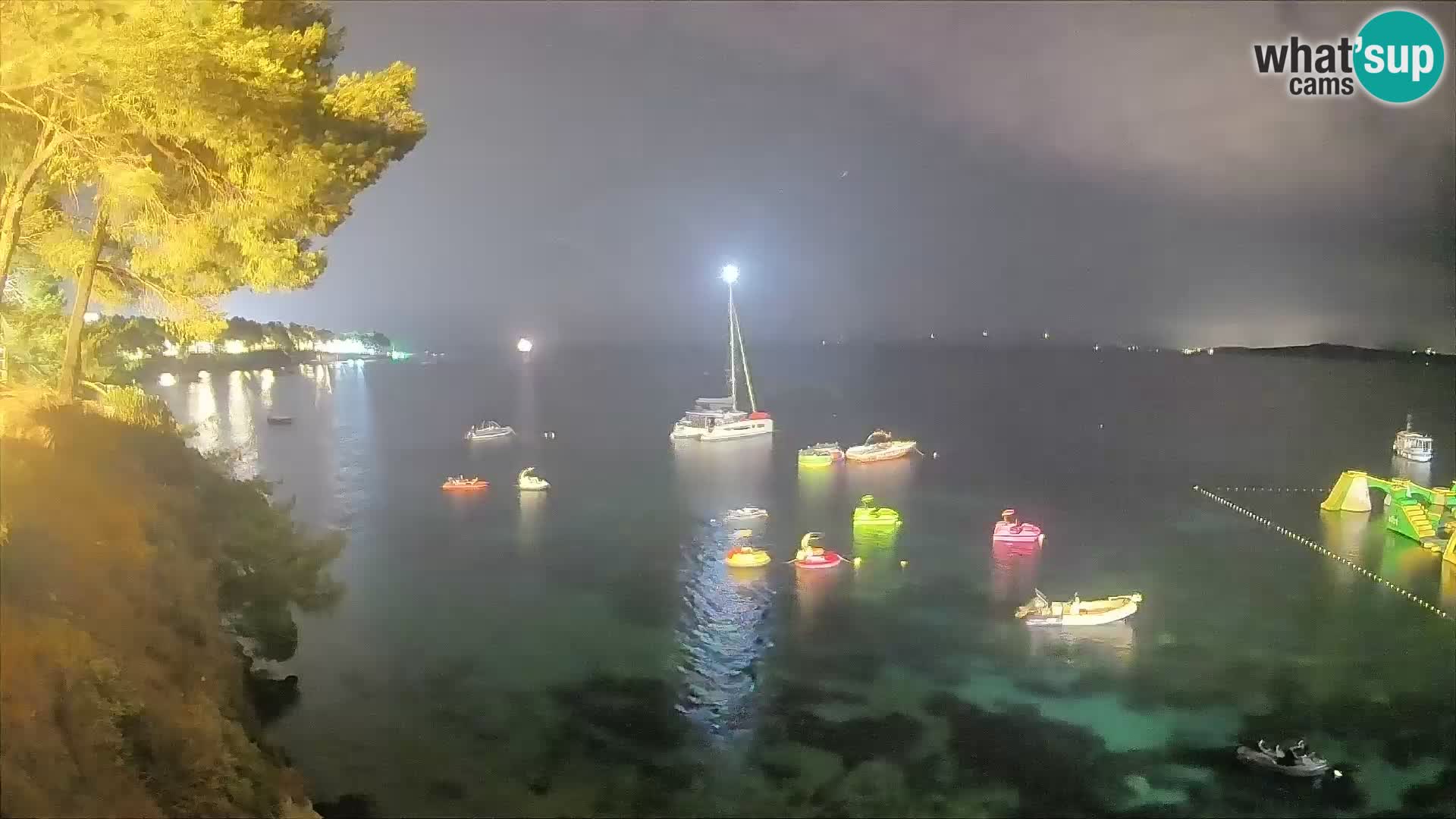 Webcam Potočine Beach Bol – Live View of Borak Beach, Brač Island