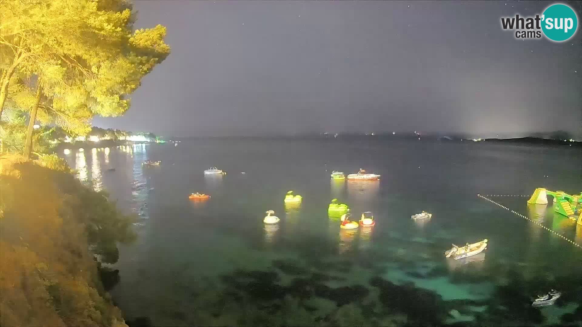 Webcam Strand Potočine Bol – Liveblick auf Borak Beach, Insel Brač