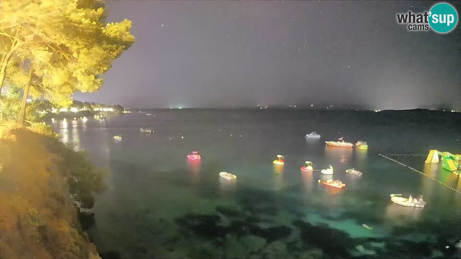 Webcam Playa Potočine Bol – Vista en vivo de Borak Beach, Isla de Brač