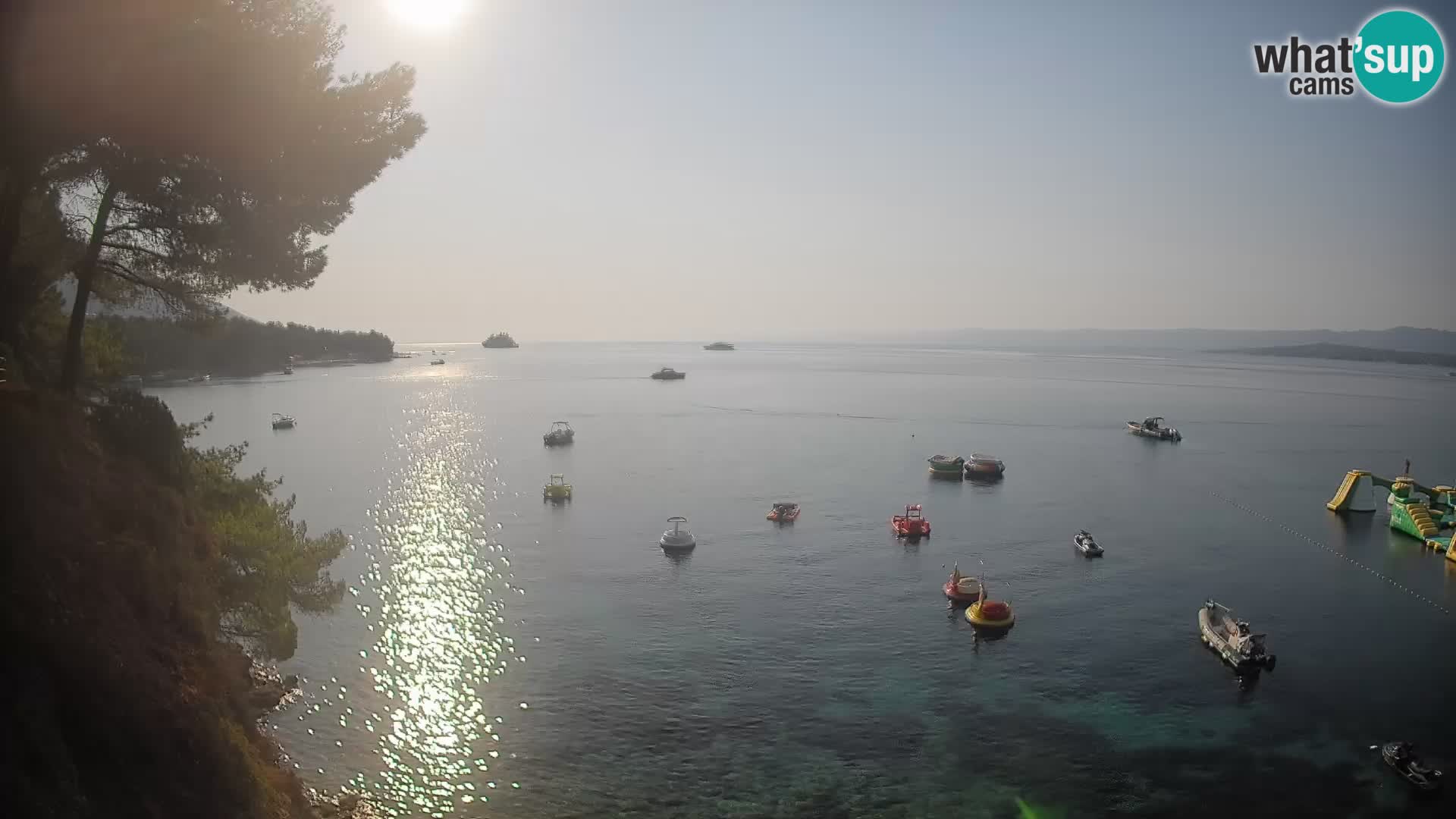 Webcam Potočine Beach Bol – Live View of Borak Beach, Brač Island