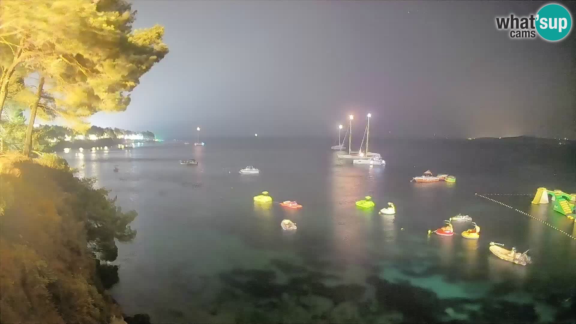 Webcam Strand Potočine Bol – Liveblick auf Borak Beach, Insel Brač
