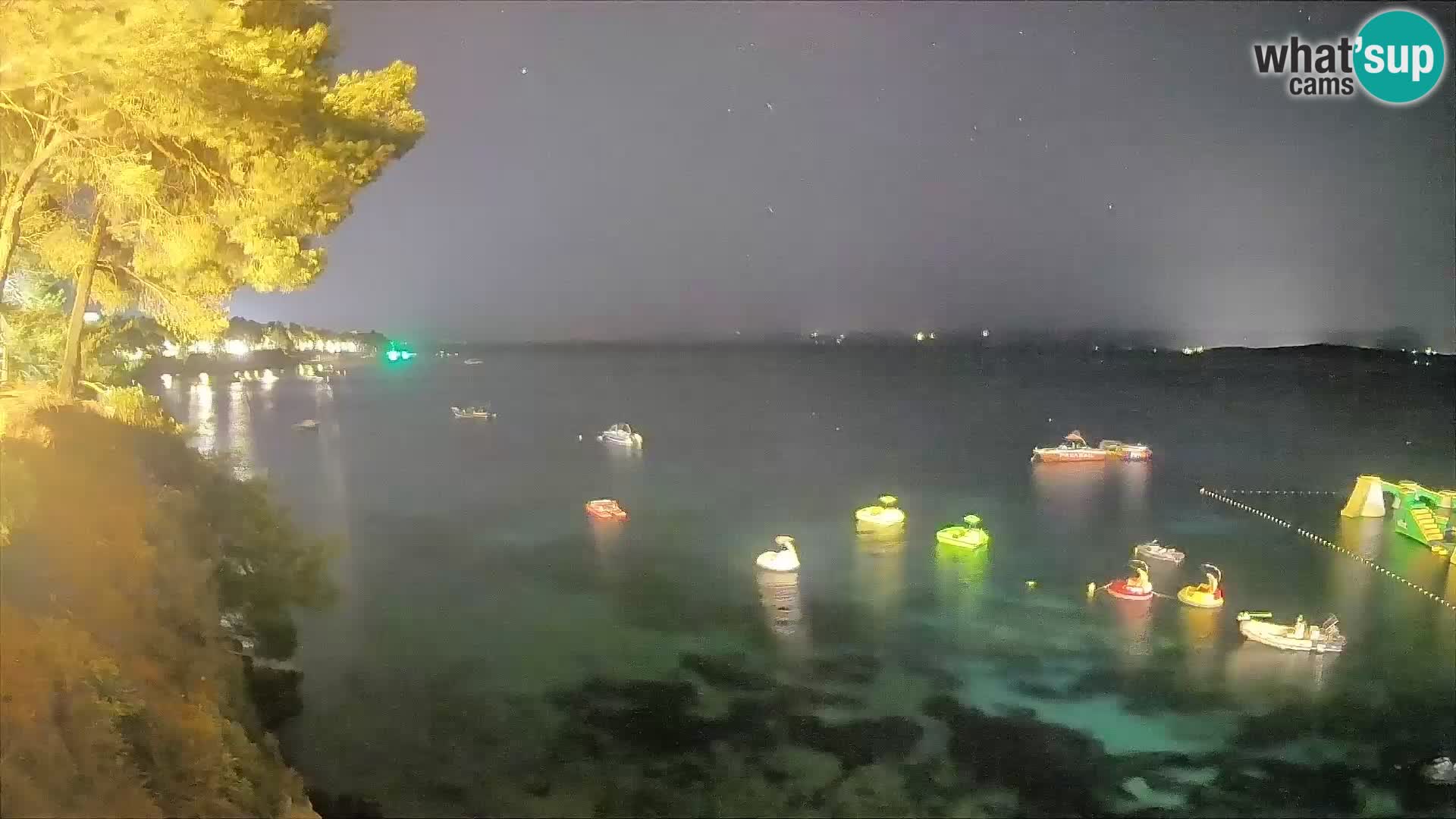 Webcam Strand Potočine Bol – Liveblick auf Borak Beach, Insel Brač