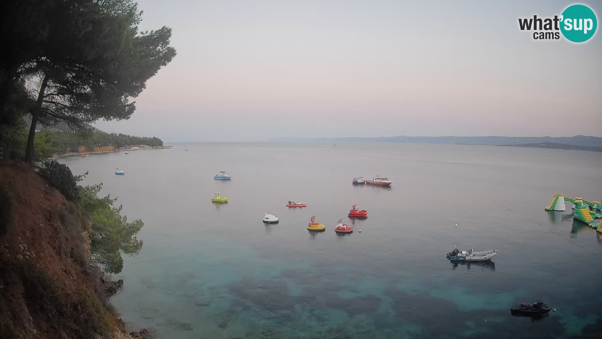 Webcam Strand Potočine Bol – Liveblick auf Borak Beach, Insel Brač
