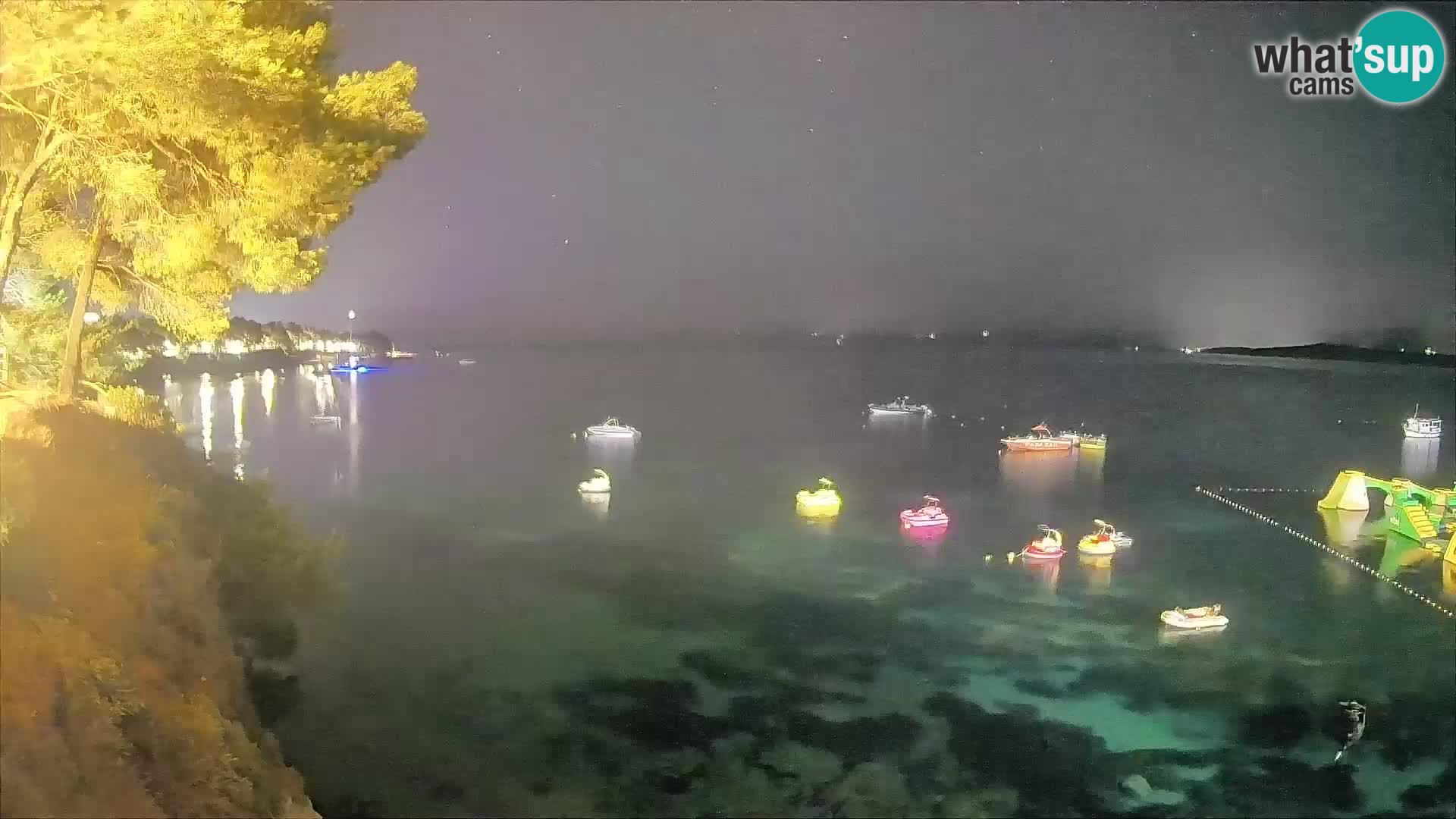 Webcam plage Potočine Bol – Vue en direct sur Borak Beach, île de Brač
