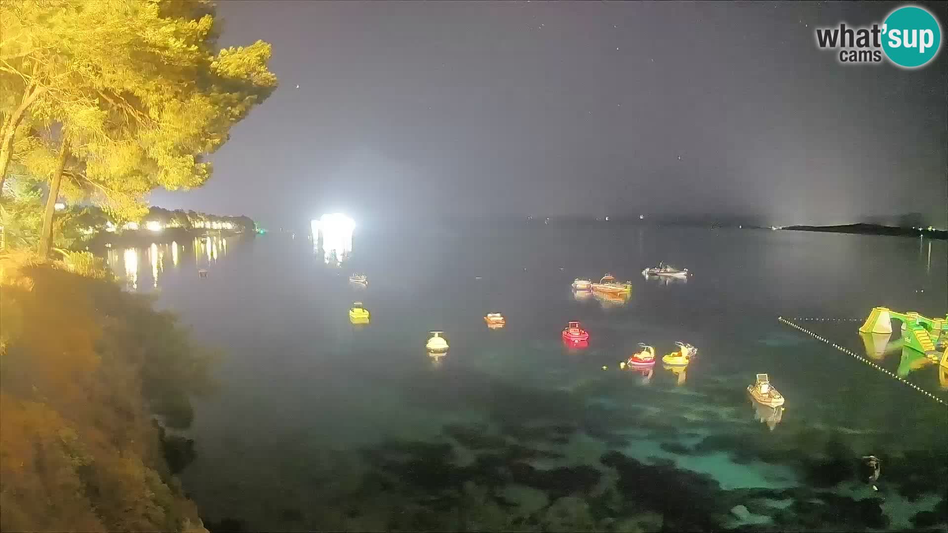Webcam Strand Potočine Bol – Liveblick auf Borak Beach, Insel Brač