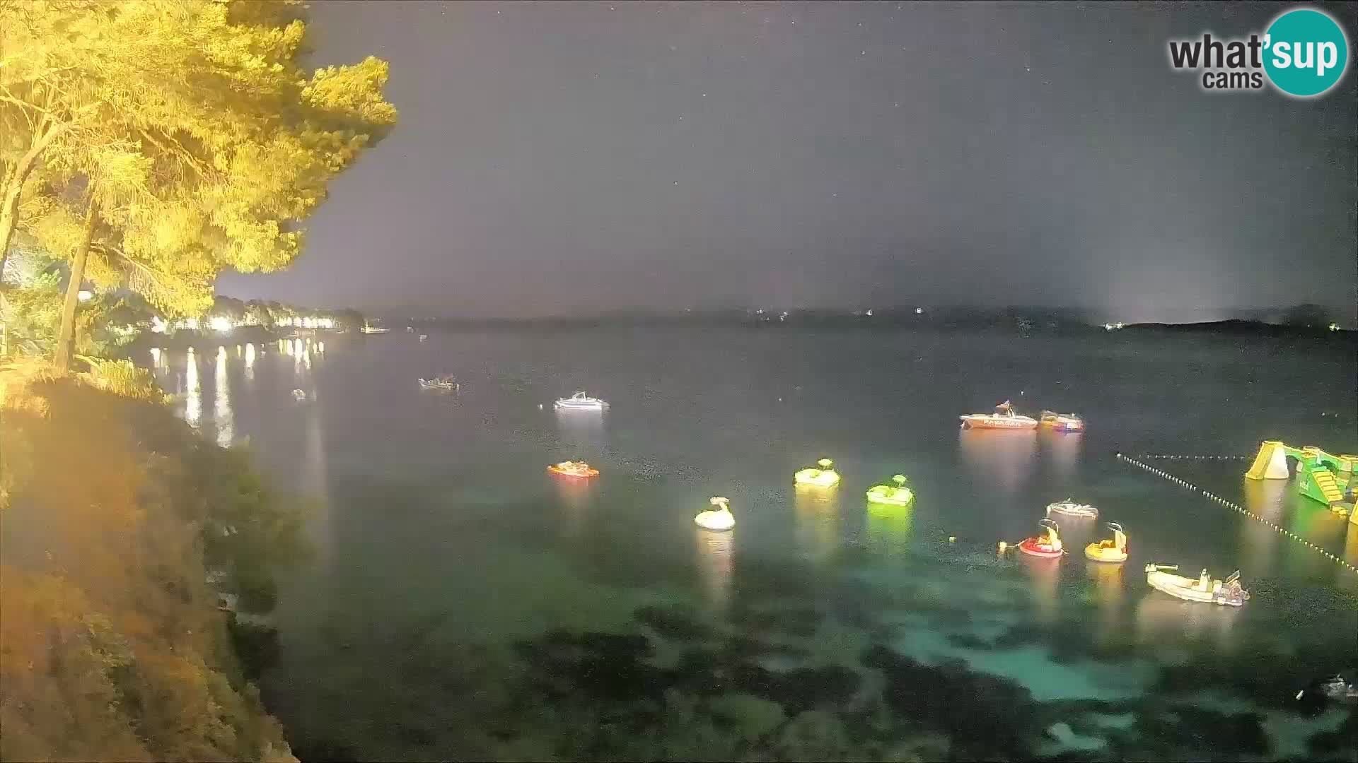 Webcam plage Potočine Bol – Vue en direct sur Borak Beach, île de Brač