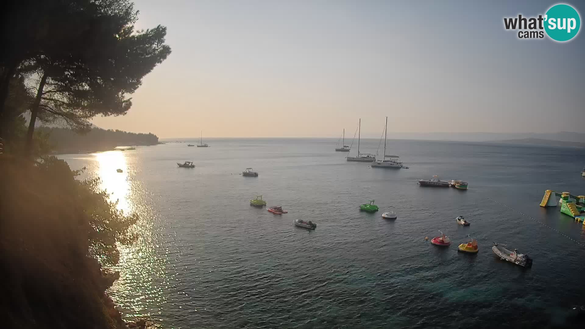 Webcam Strand Potočine Bol – Liveblick auf Borak Beach, Insel Brač