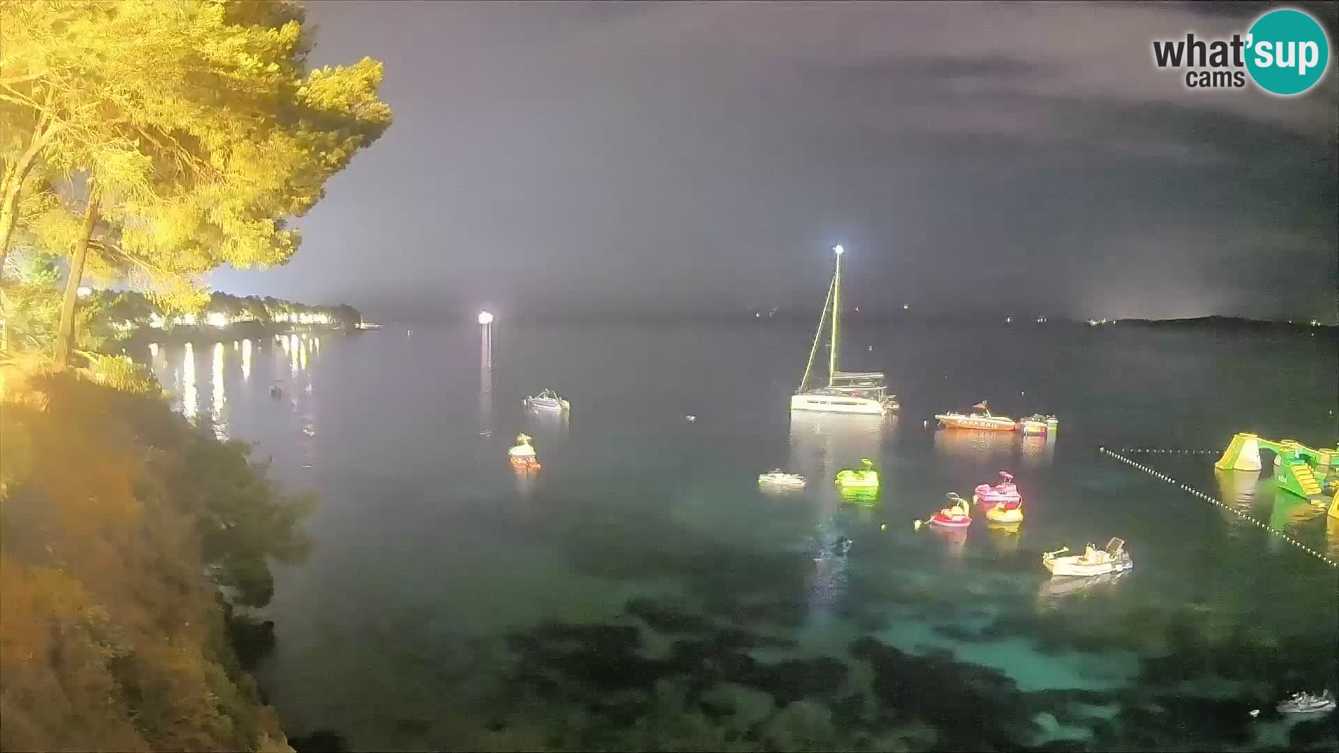 Webcam plage Potočine Bol – Vue en direct sur Borak Beach, île de Brač