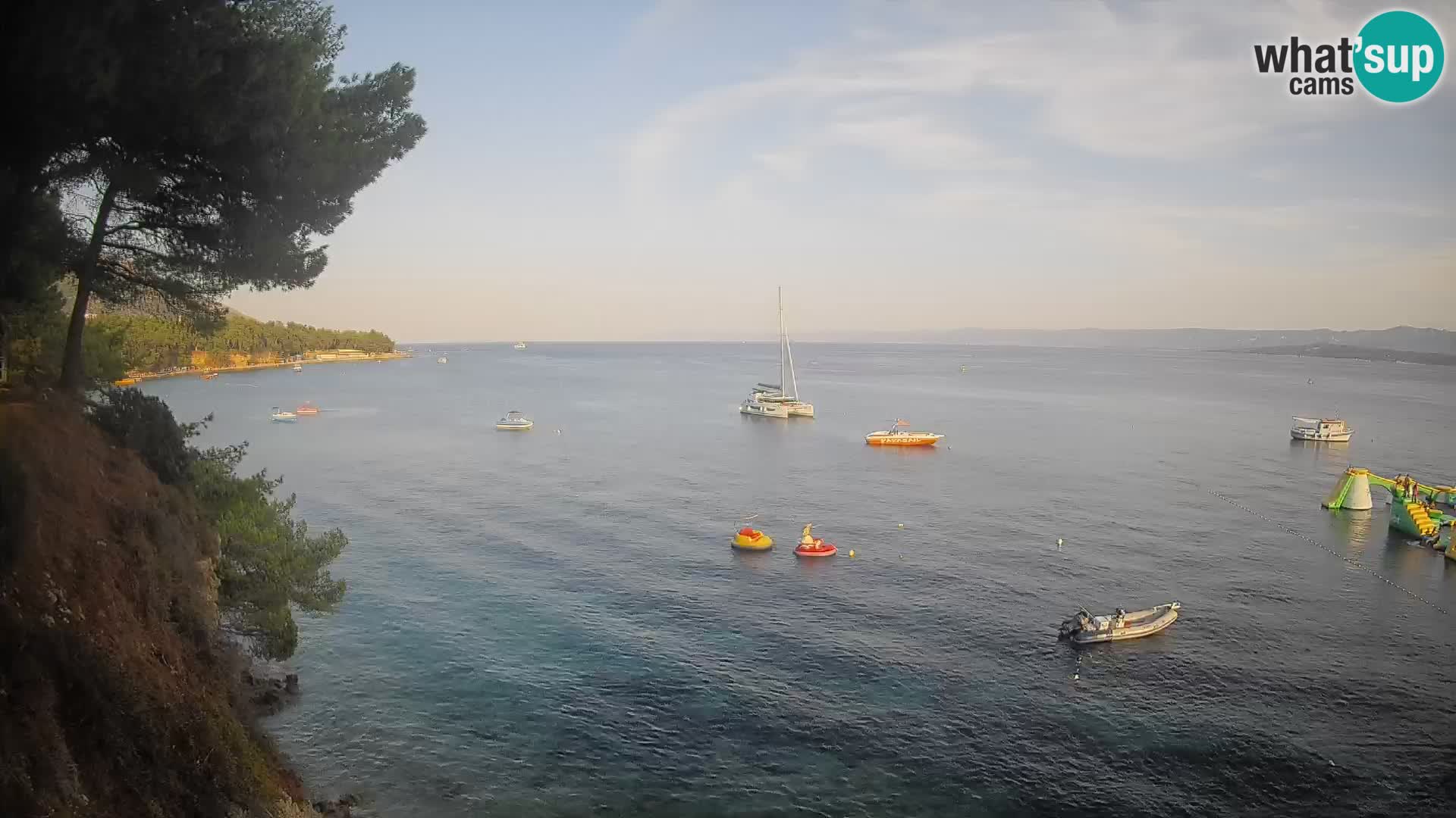 Webcam Playa Potočine Bol – Vista en vivo de Borak Beach, Isla de Brač