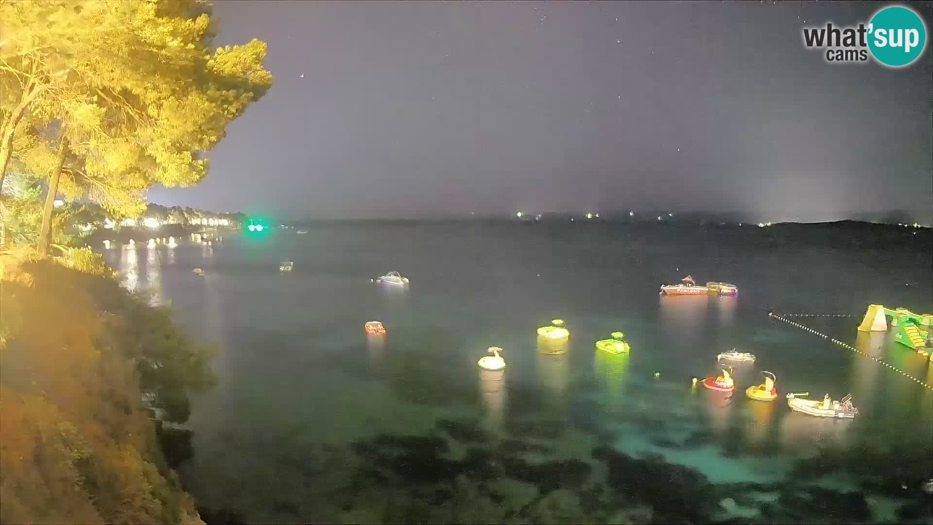 Webcam Strand Potočine Bol – Liveblick auf Borak Beach, Insel Brač