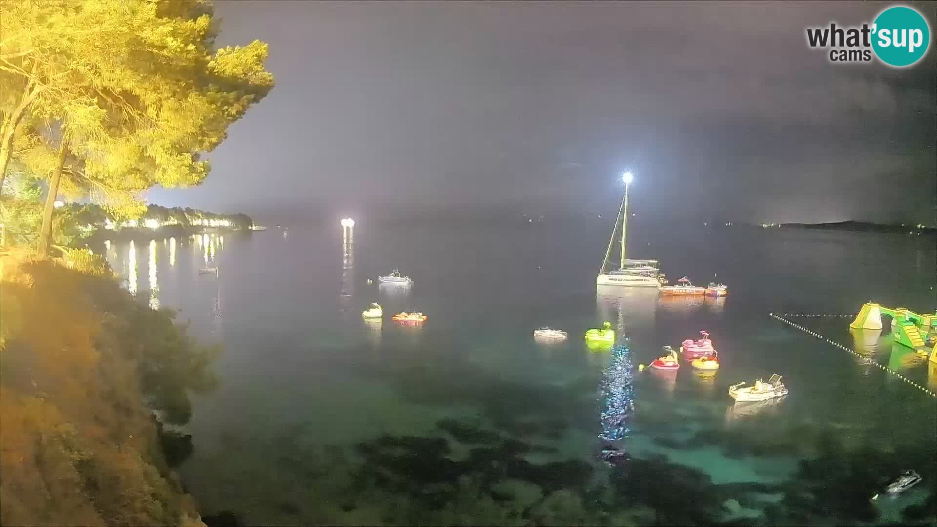 Webcam Potočine Beach Bol – Live View of Borak Beach, Brač Island