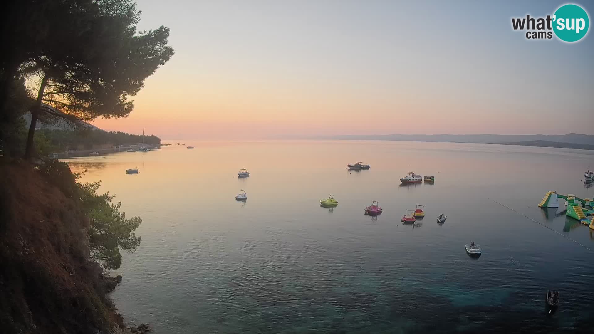 Webcam Potočine Beach Bol – Live View of Borak Beach, Brač Island