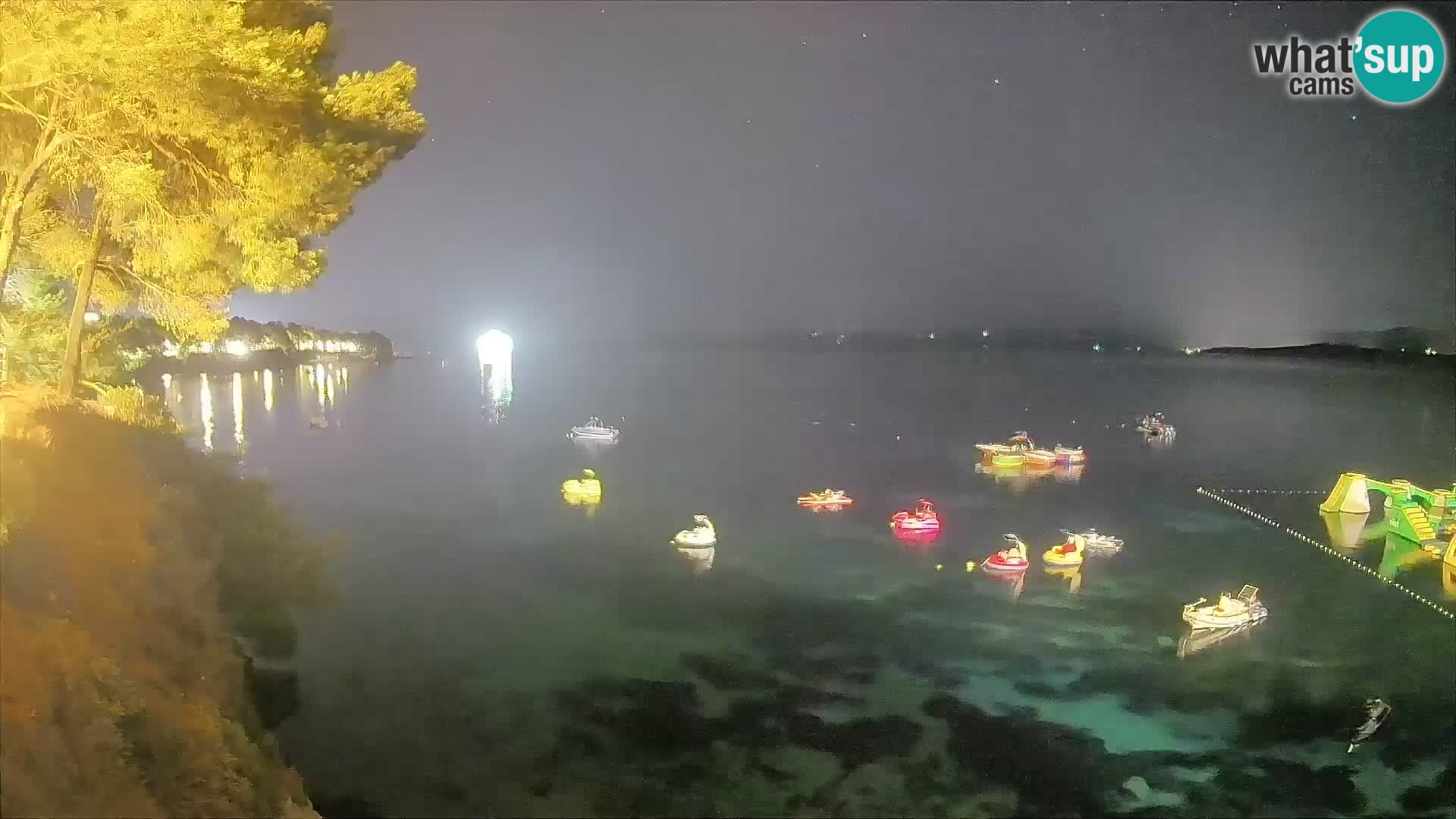 Webcam Strand Potočine Bol – Liveblick auf Borak Beach, Insel Brač
