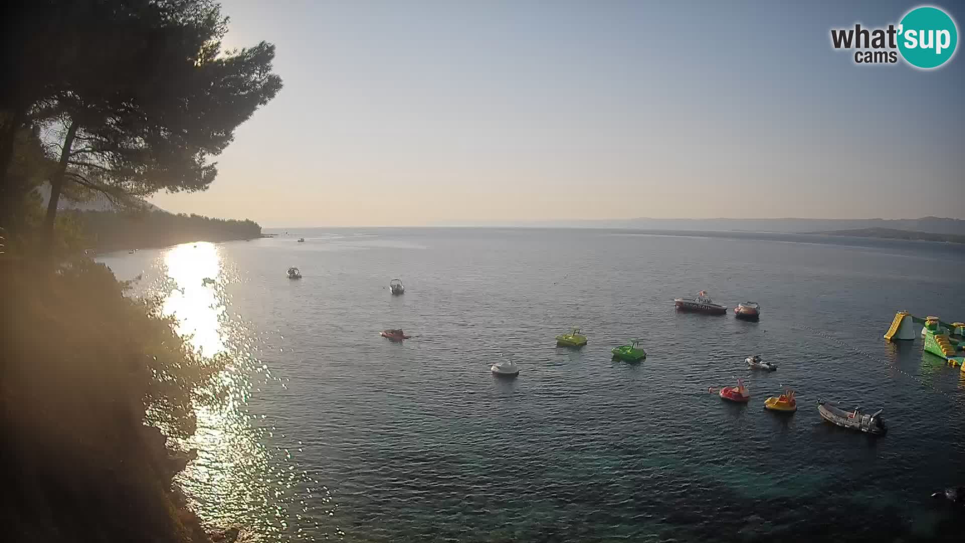 Webcam Playa Potočine Bol – Vista en vivo de Borak Beach, Isla de Brač