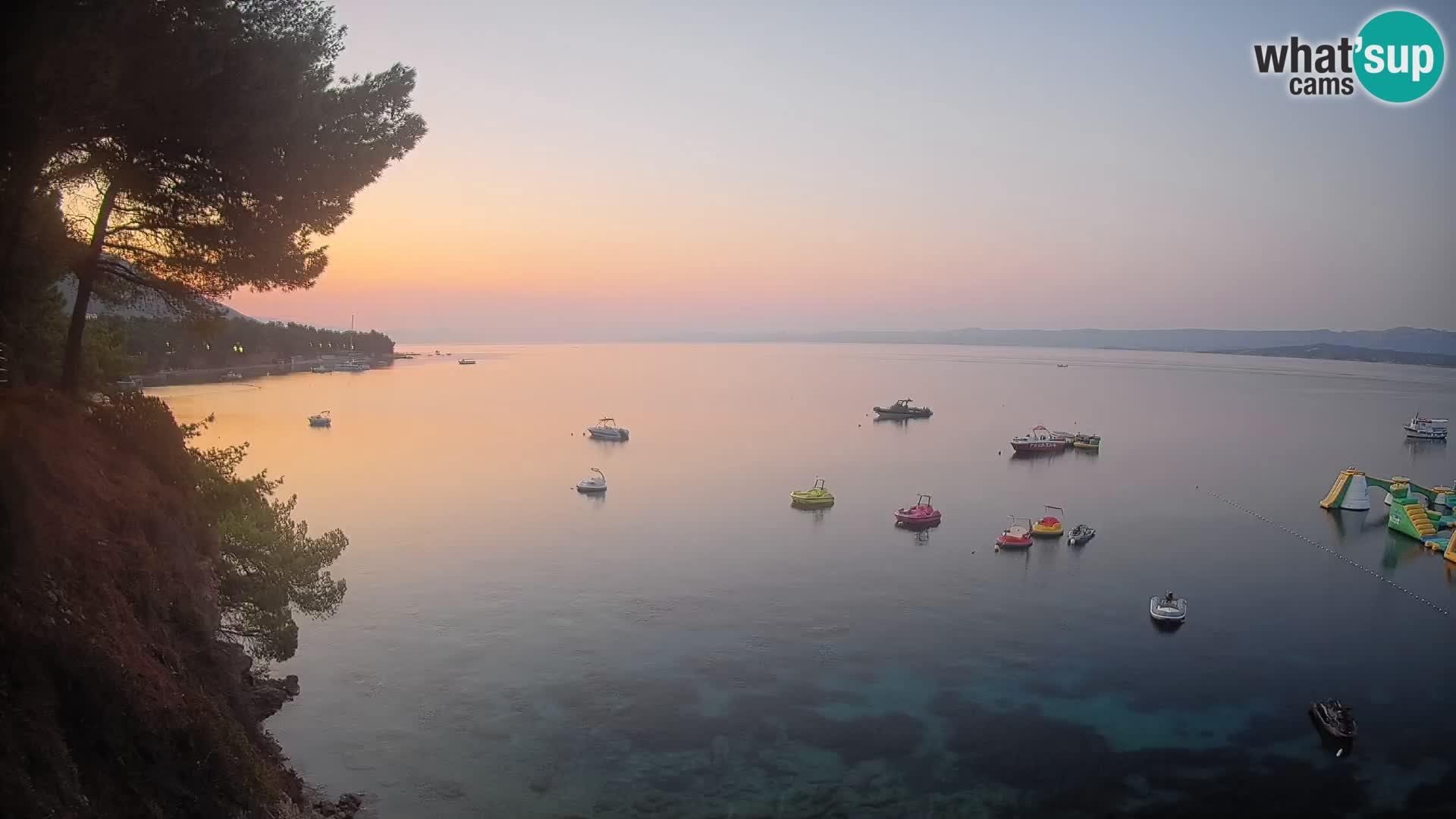 Webcam Strand Potočine Bol – Liveblick auf Borak Beach, Insel Brač