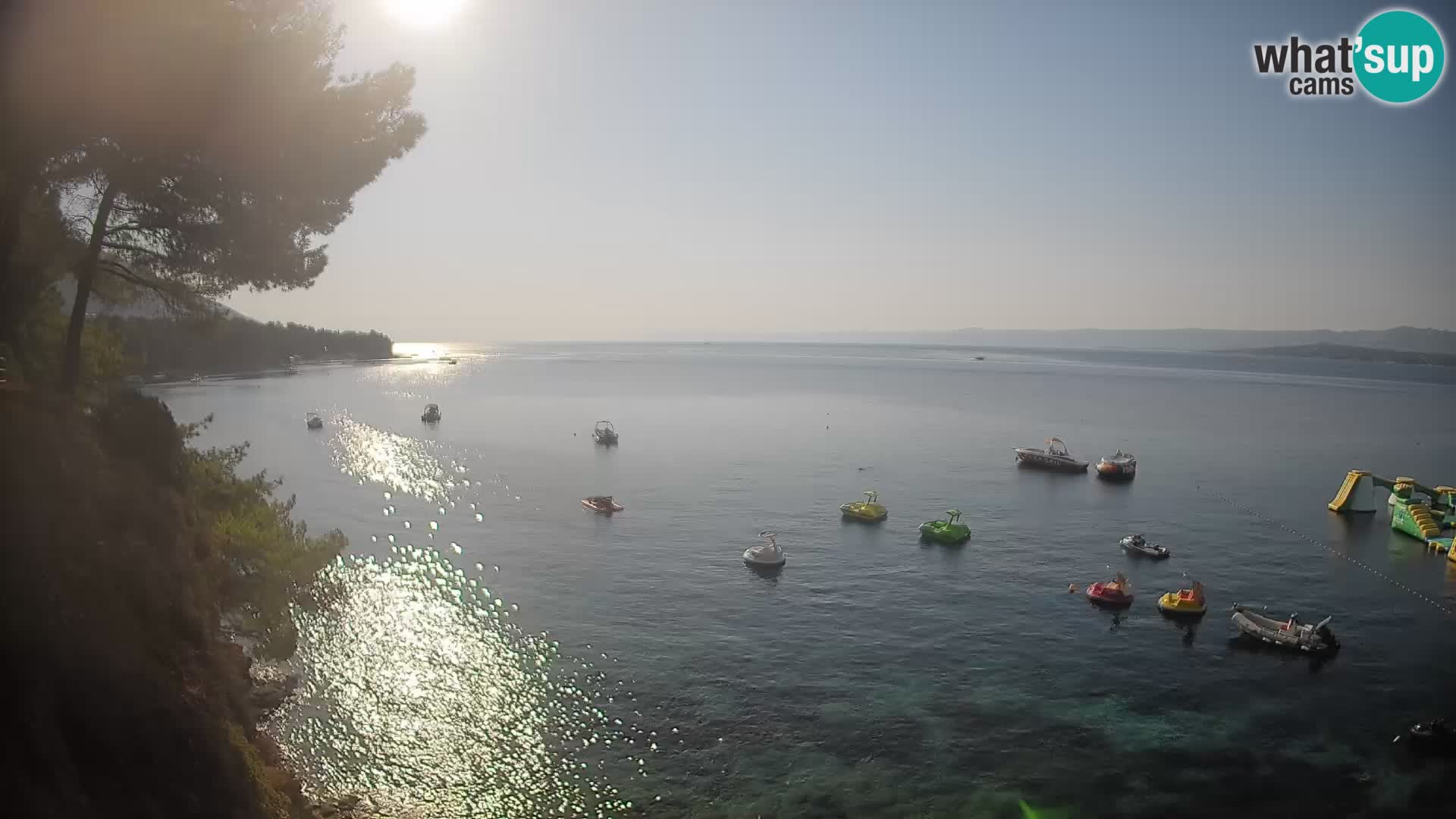 Webcam Potočine Beach Bol – Live View of Borak Beach, Brač Island
