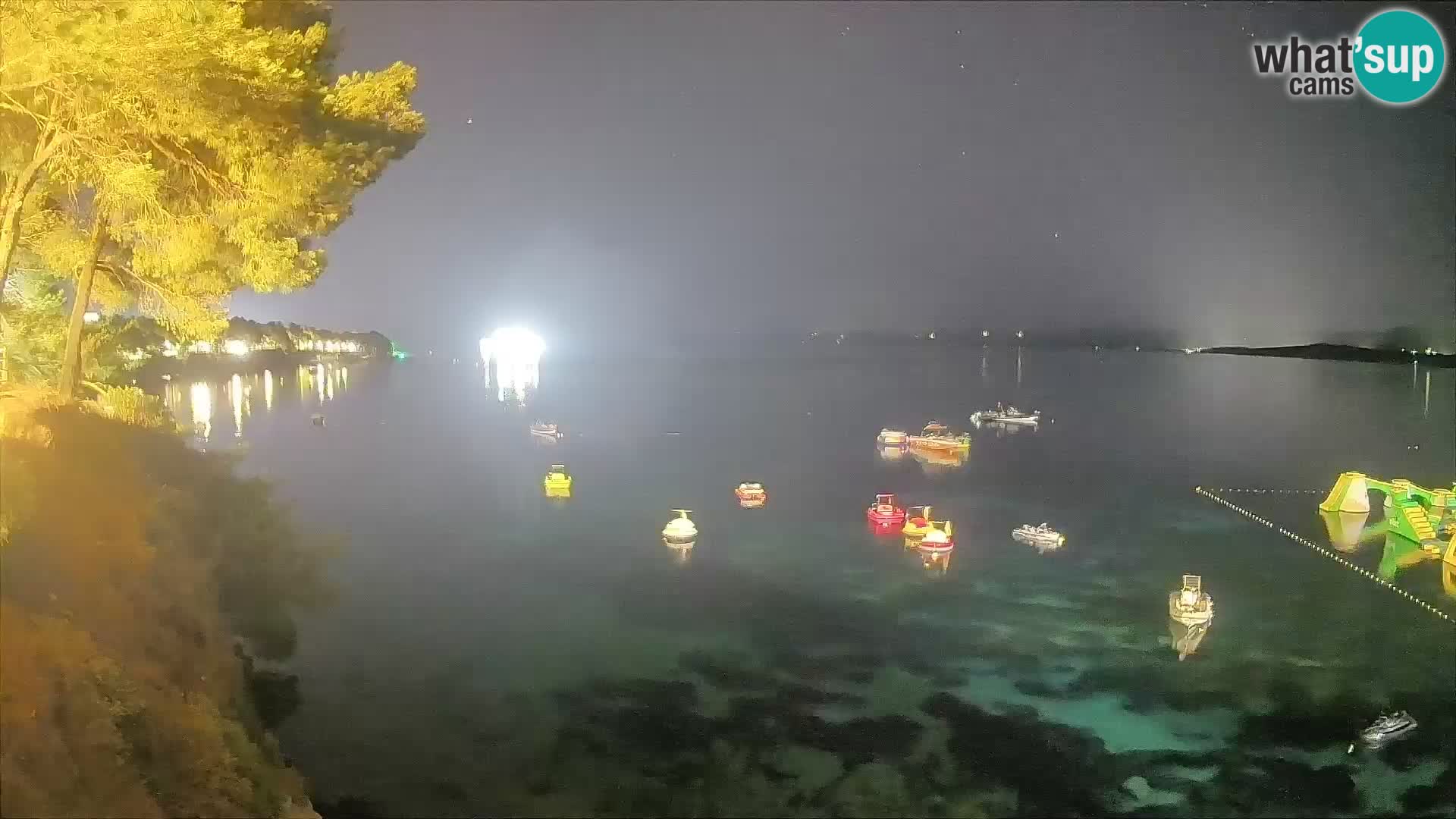 Webcam Strand Potočine Bol – Liveblick auf Borak Beach, Insel Brač