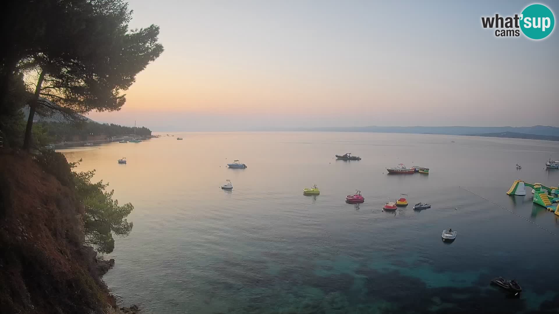 Webcam Strand Potočine Bol – Liveblick auf Borak Beach, Insel Brač