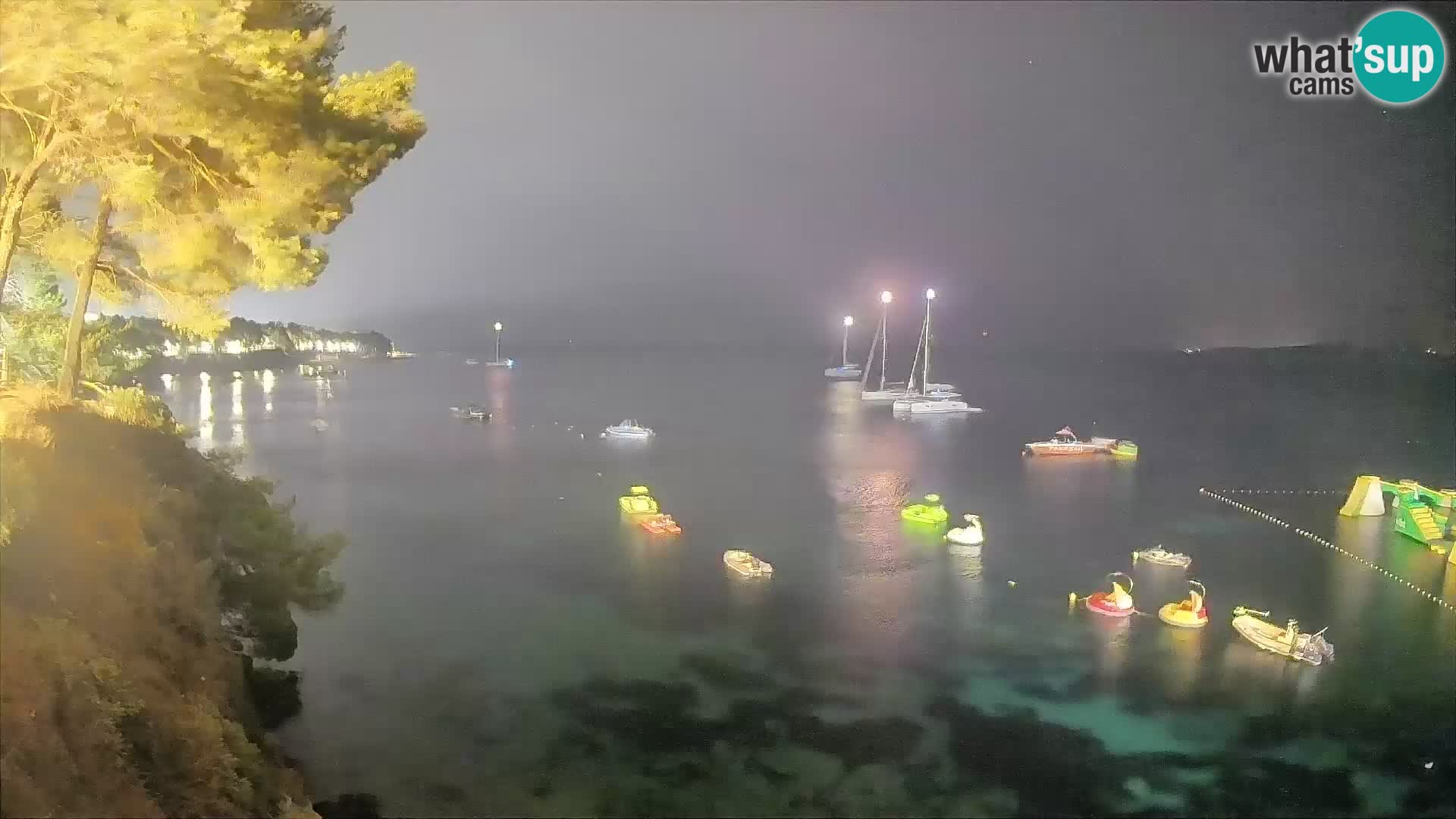 Webcam Strand Potočine Bol – Liveblick auf Borak Beach, Insel Brač