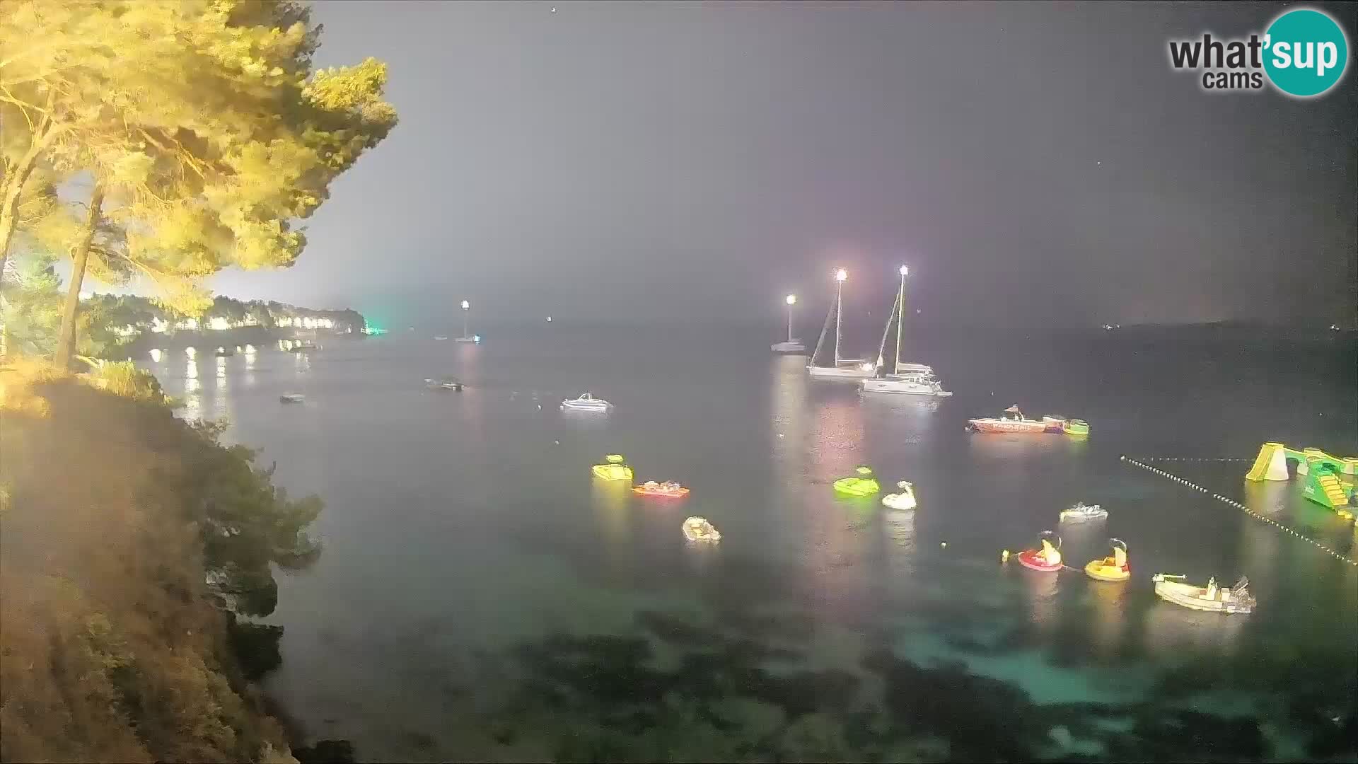 Webcam Potočine Beach Bol – Live View of Borak Beach, Brač Island