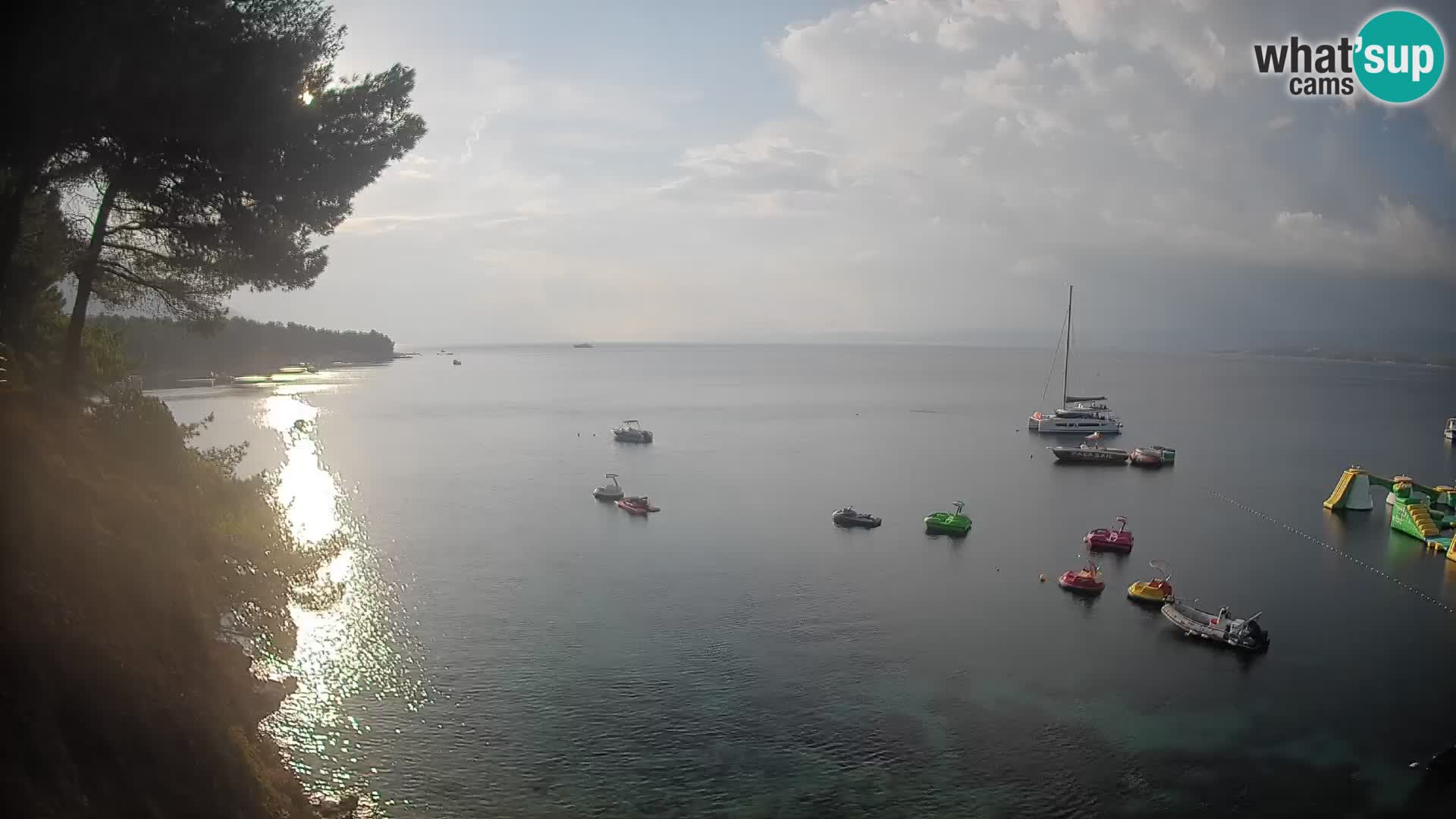 Webcam plage Potočine Bol – Vue en direct sur Borak Beach, île de Brač