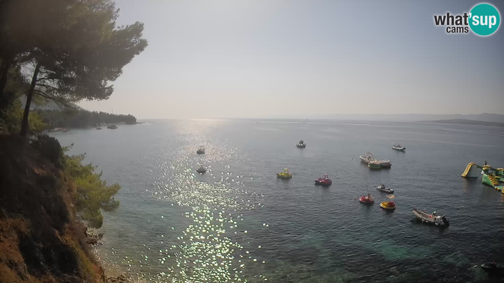 Webcam Potočine Beach Bol – Live View of Borak Beach, Brač Island